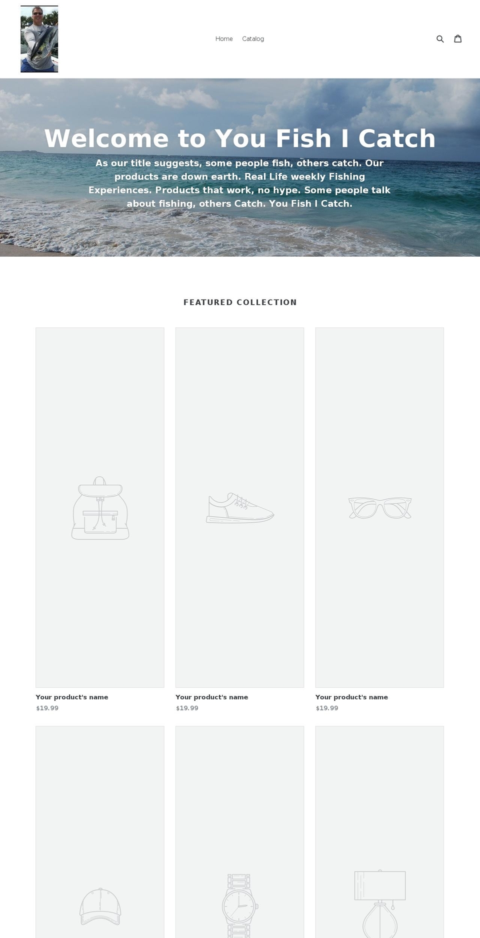 youfishicatch.com — Shopify storefront screenshot