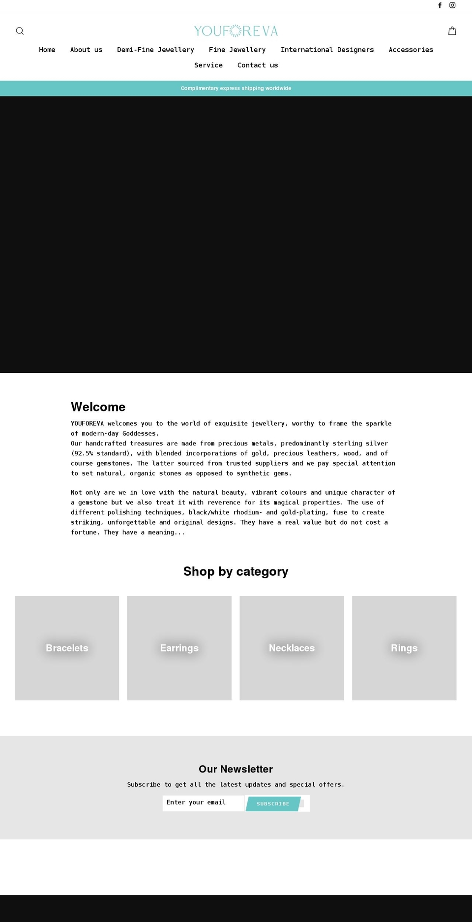 youforeva.com.au shopify website screenshot