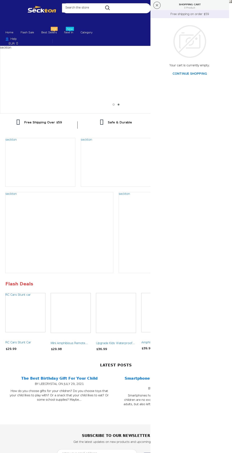 youforkids.com shopify website screenshot