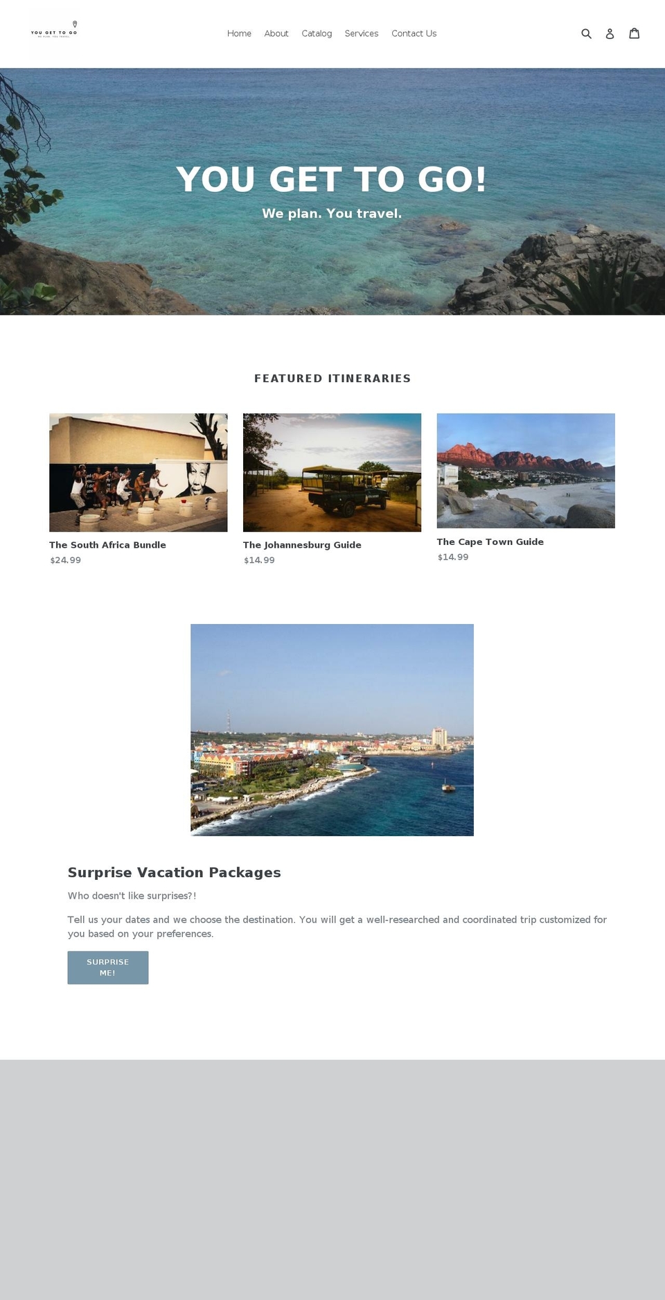 yougettogo.com — Shopify storefront screenshot