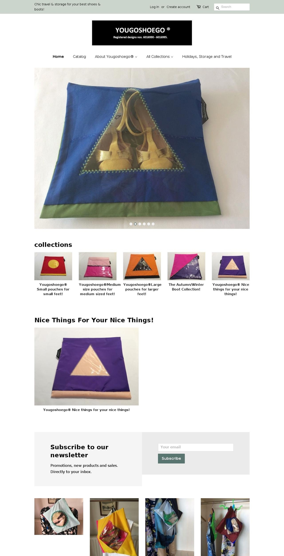 yougoshoego.com — Shopify storefront screenshot