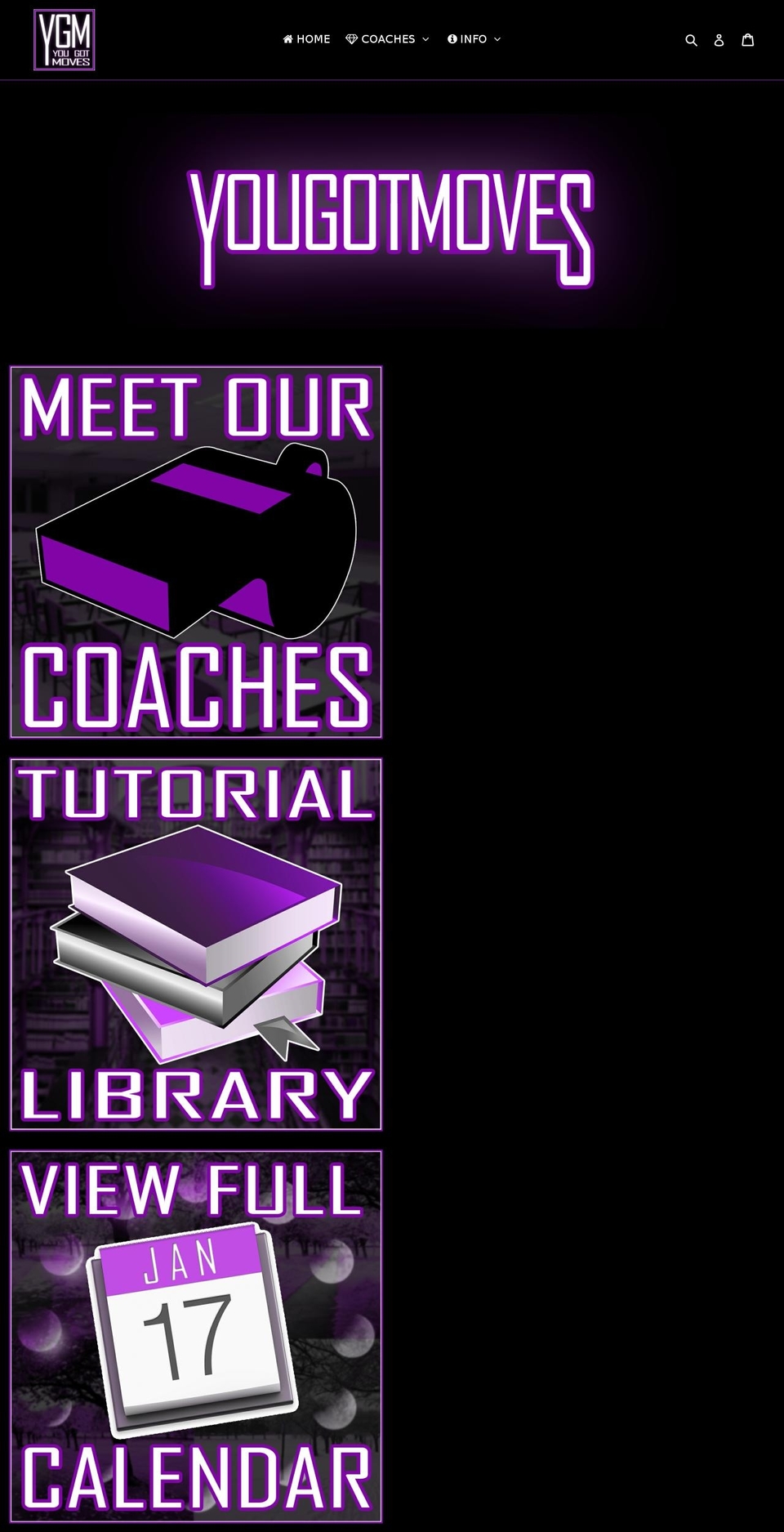 yougotmoves.com shopify website screenshot