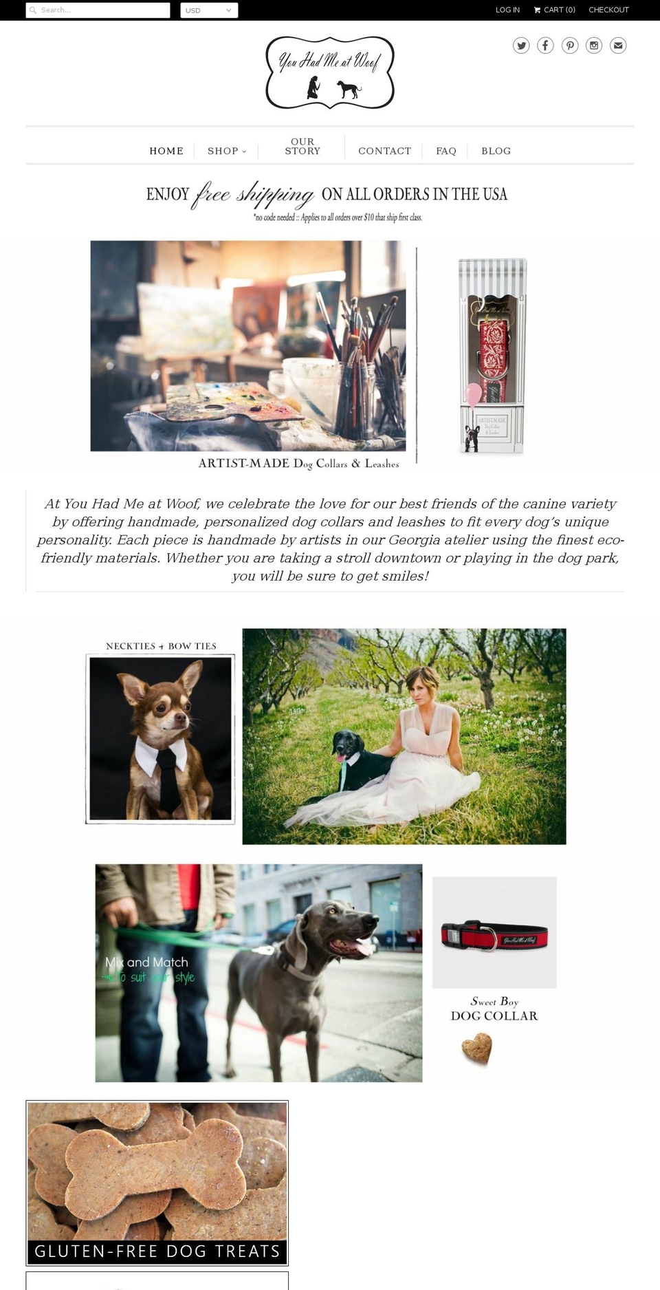 youhadmeatwoof.boutique shopify website screenshot