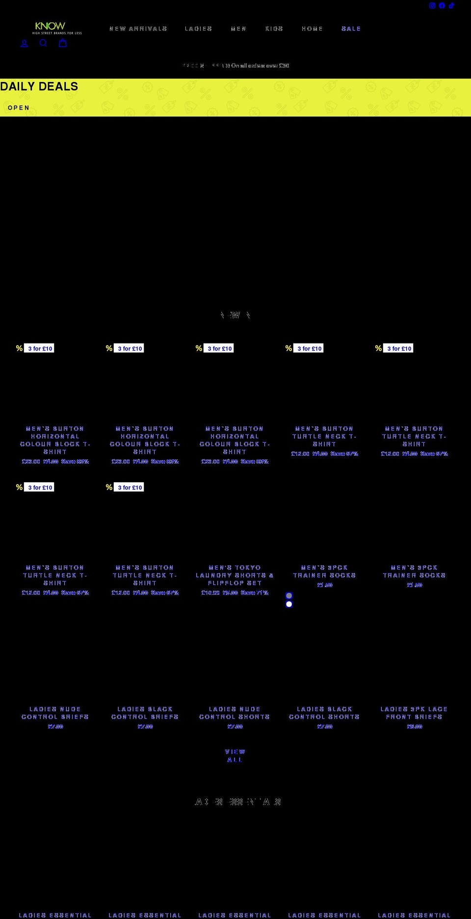 youknowwhos.co.uk shopify website screenshot