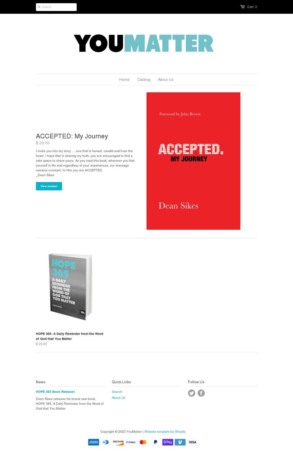 youmatter.myshopify.com shopify website screenshot