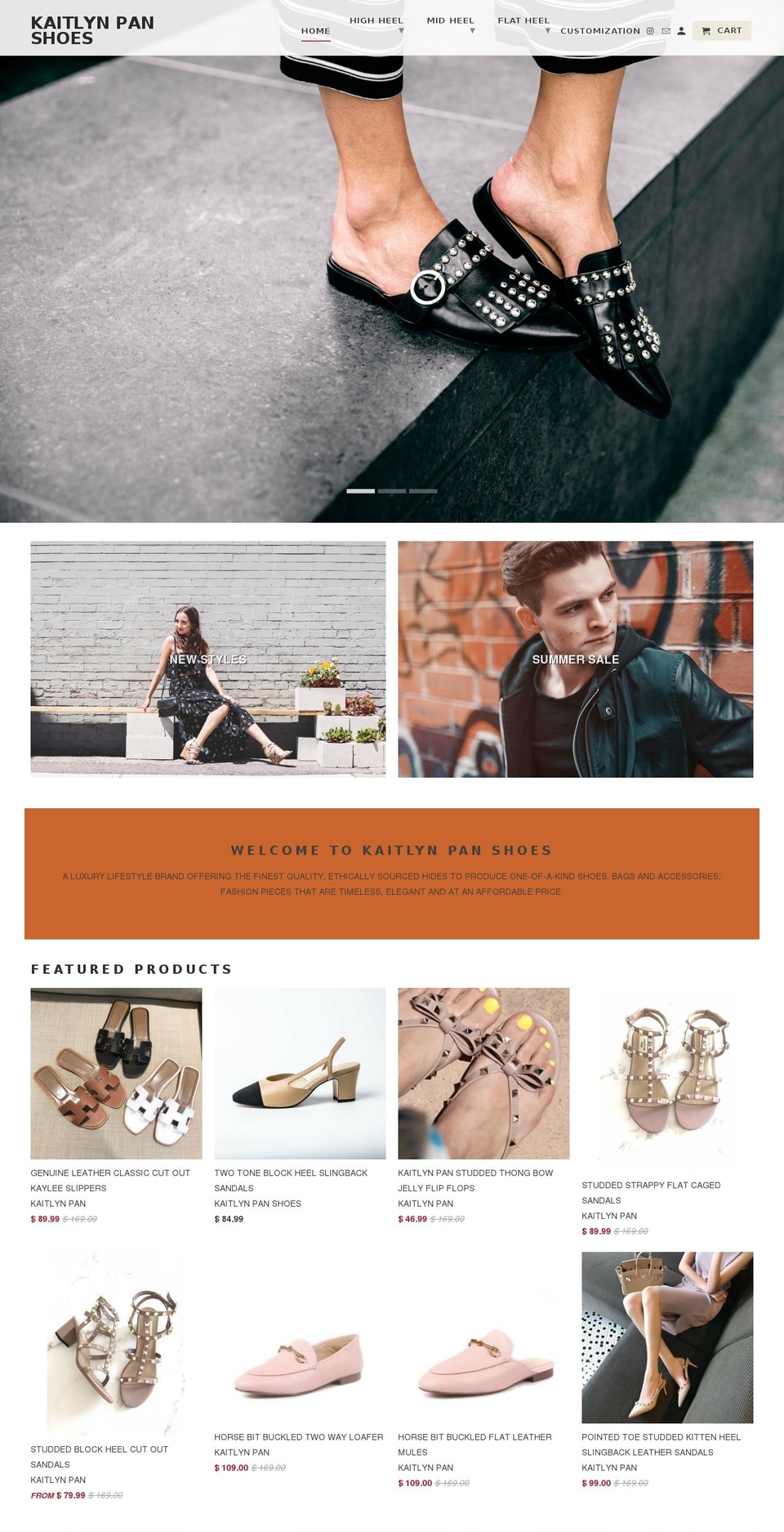 younboots.com shopify website screenshot