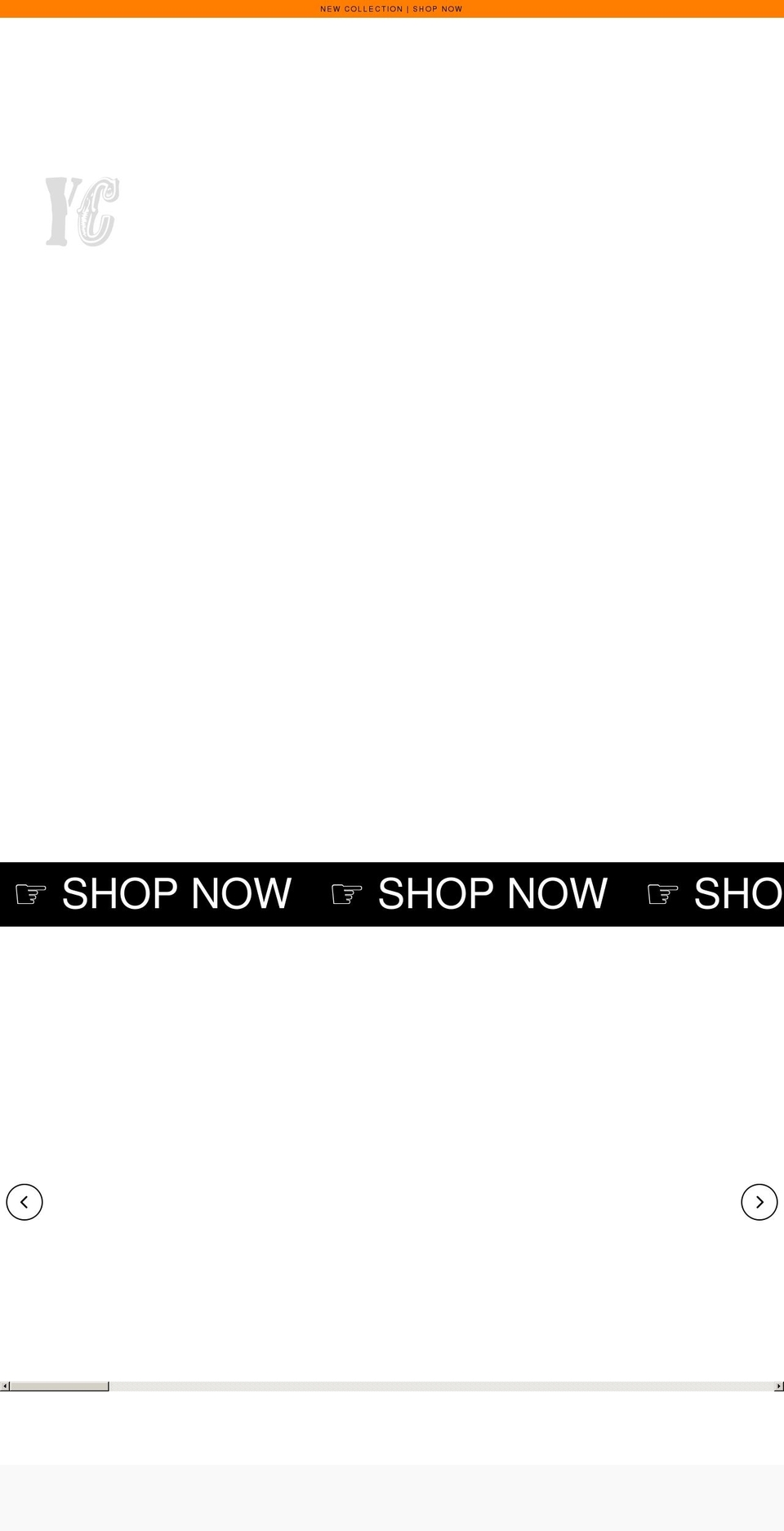 youngcreativebrand.com shopify website screenshot