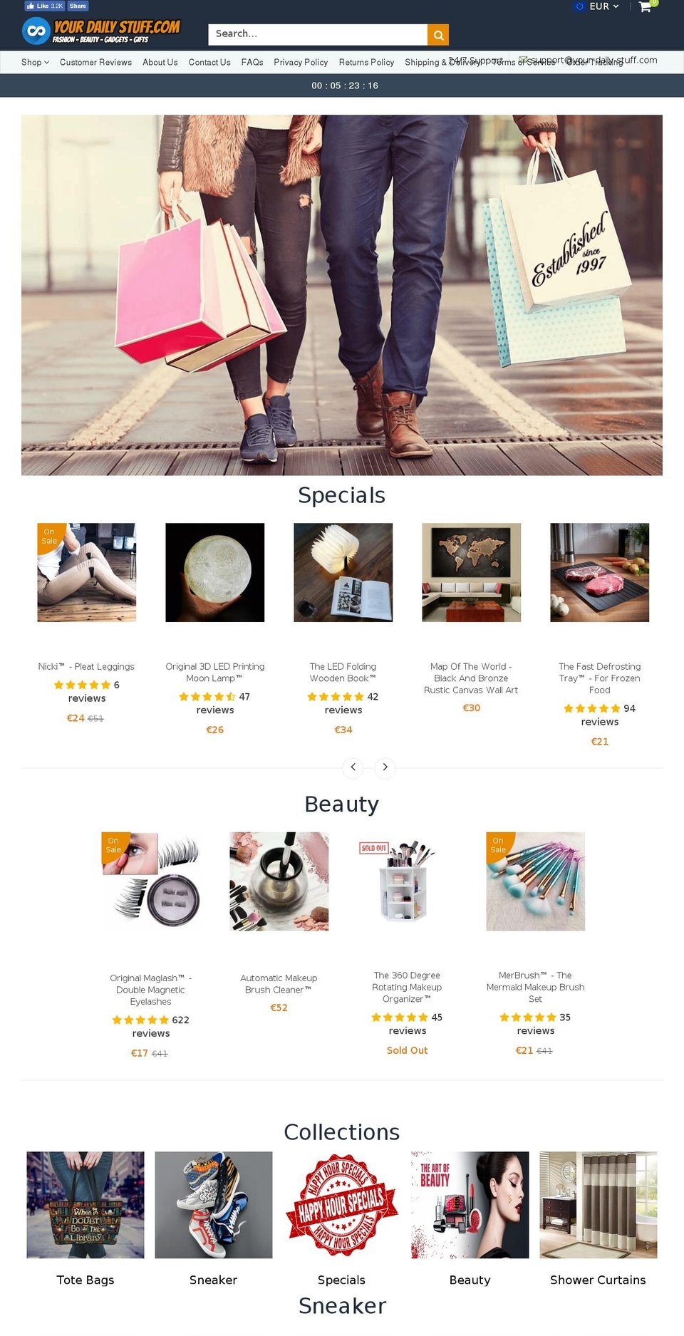 your-daily-stuff.com shopify website screenshot