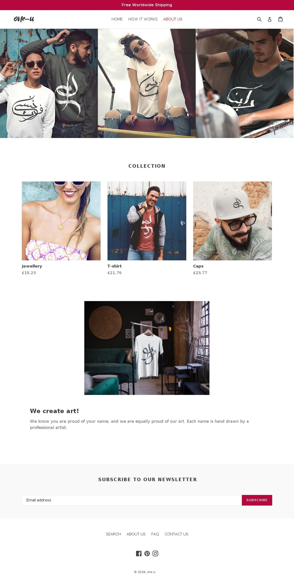 your-name-in-arabic.myshopify.com shopify website screenshot
