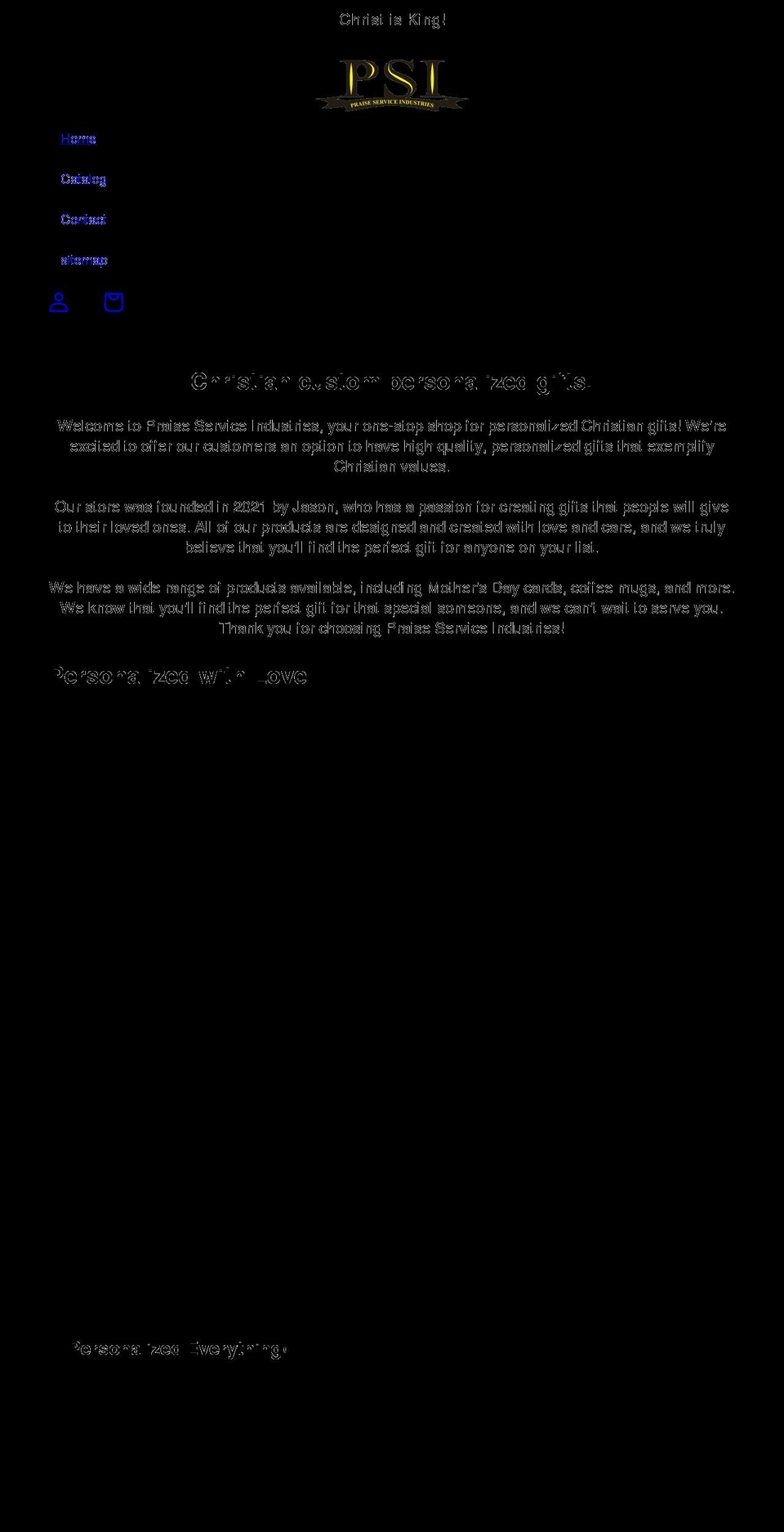 your-psi.com shopify website screenshot