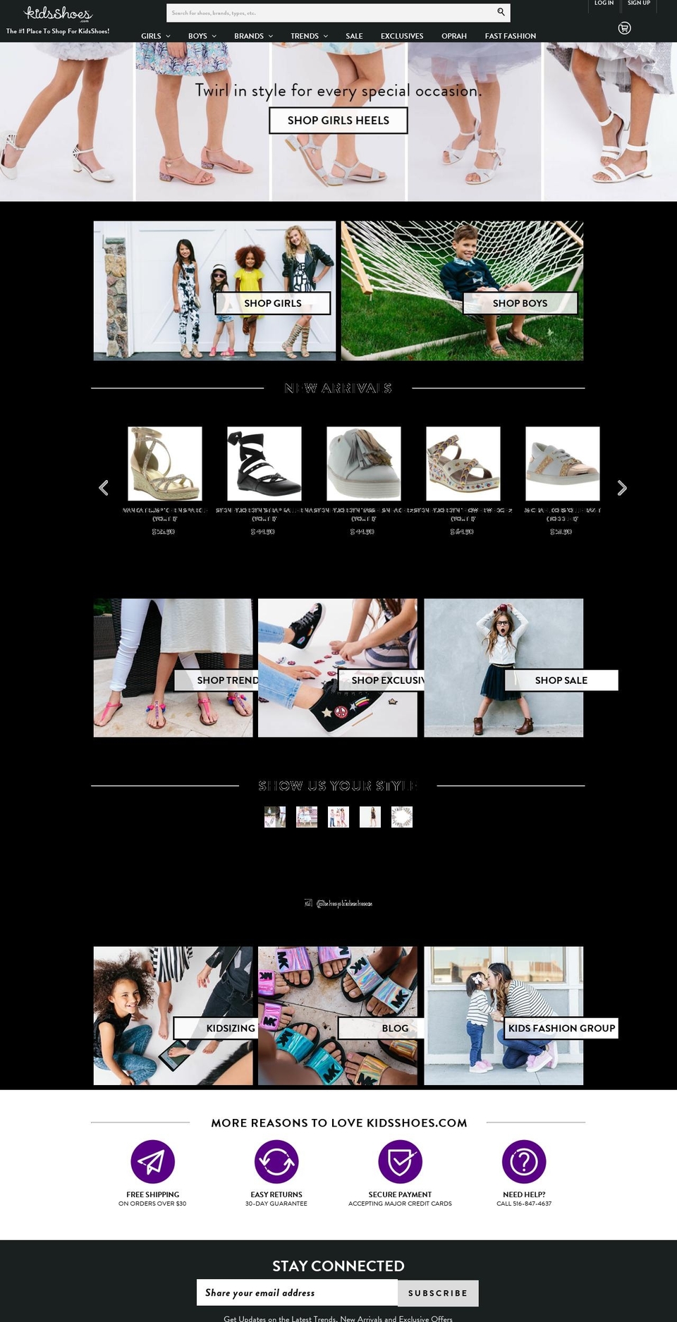 release-1-28 Shopify theme site example yourchildrenshoes.com