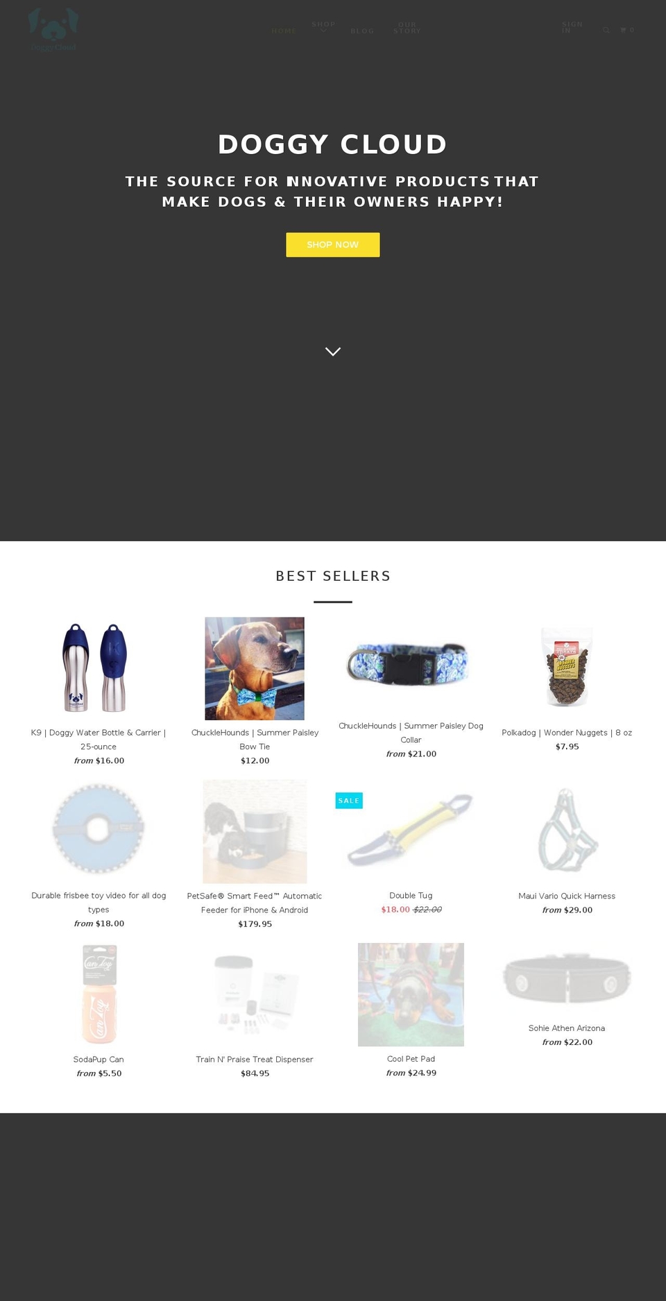 yourdogyourlife.com — Shopify storefront screenshot