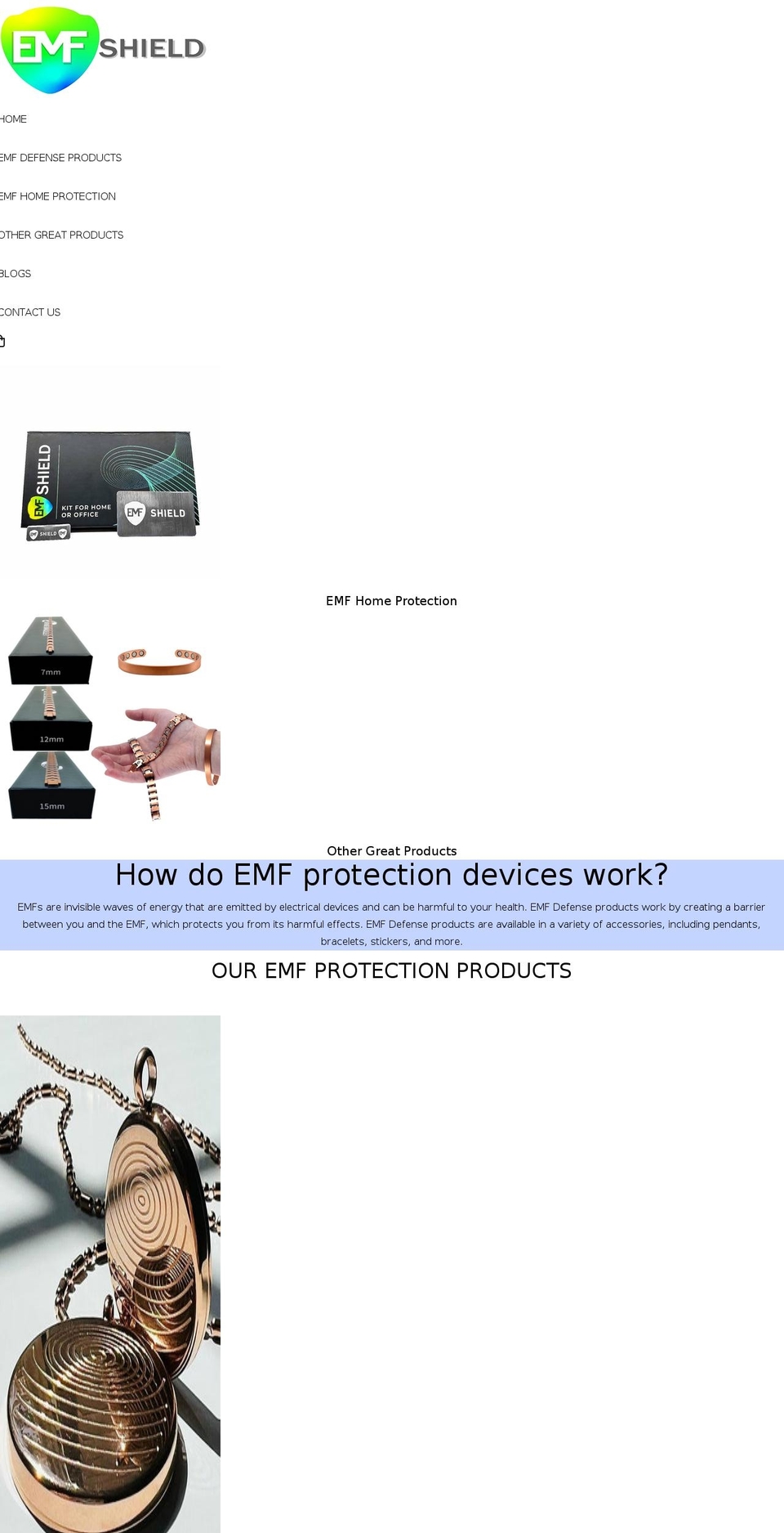 youremfshield.com shopify website screenshot