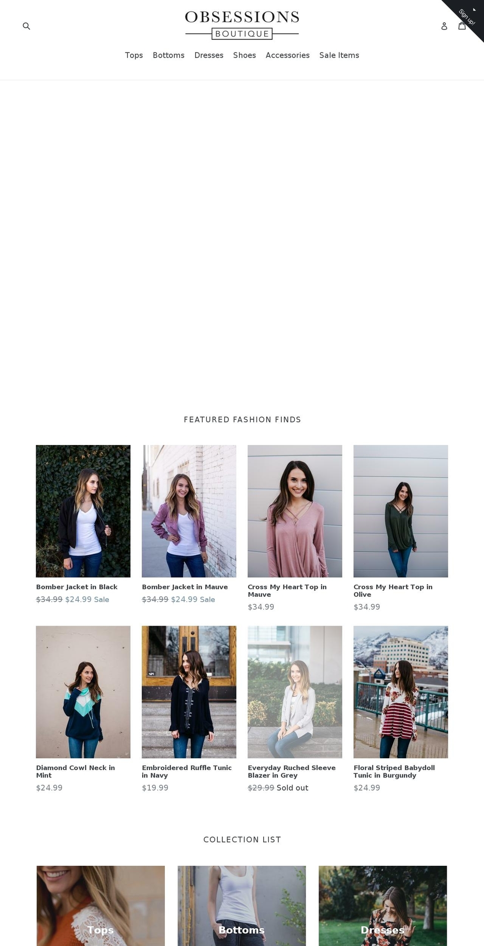 youreveryobsession.com shopify website screenshot