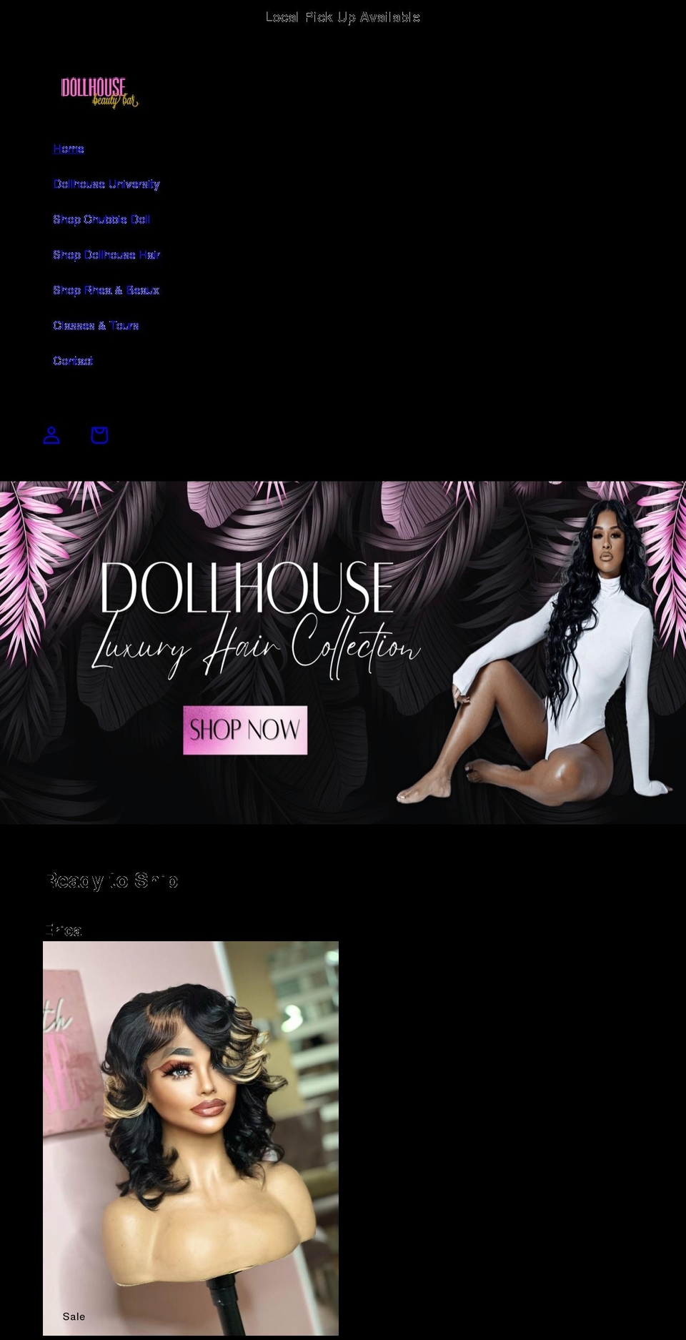yourfavoritedoll.com shopify website screenshot