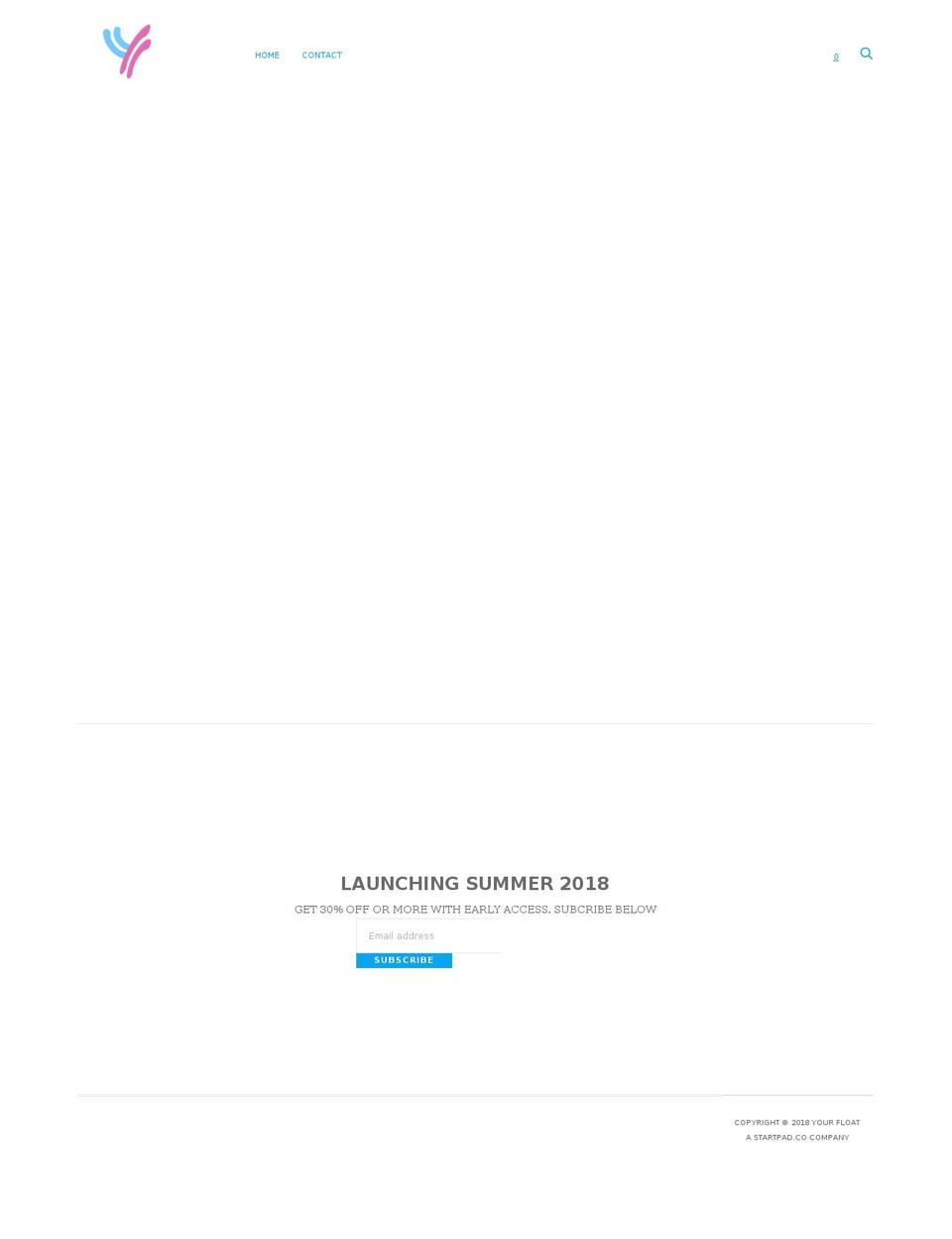 yourfloat.com — Shopify storefront screenshot