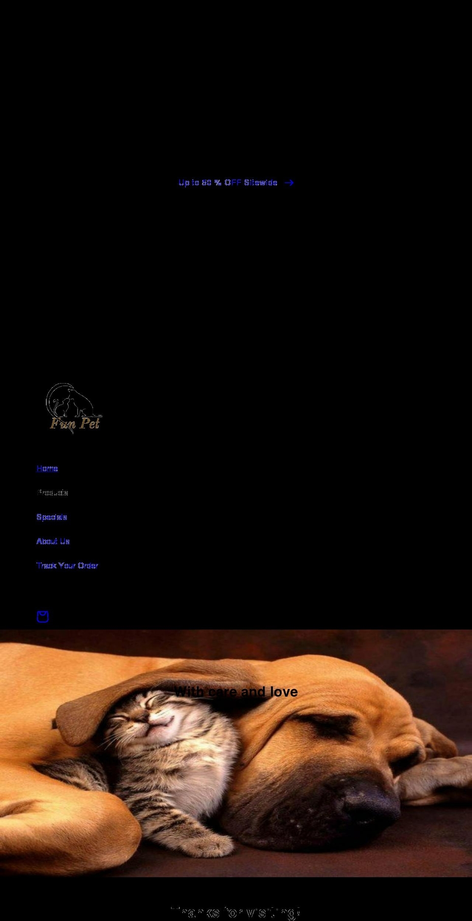 yourfunnypet.com shopify website screenshot