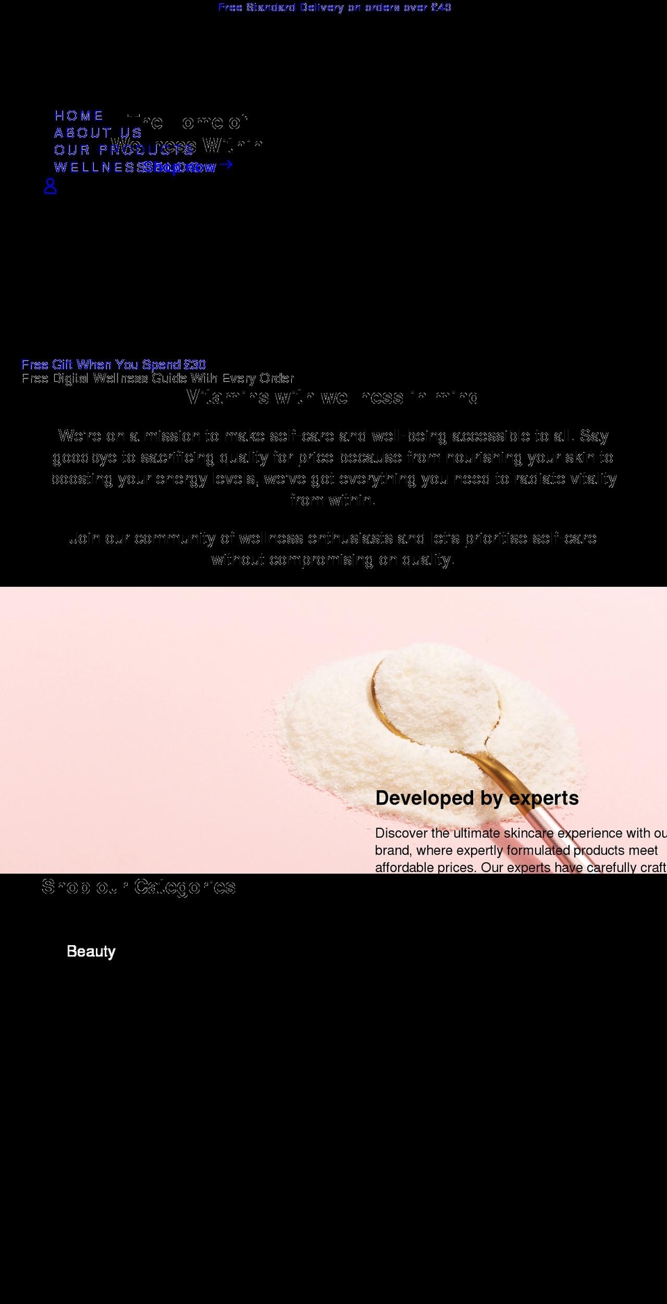 yourgoodhealthcompany.com shopify website screenshot