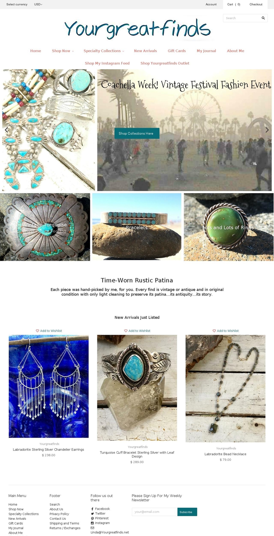 yourgreatfind.com shopify website screenshot