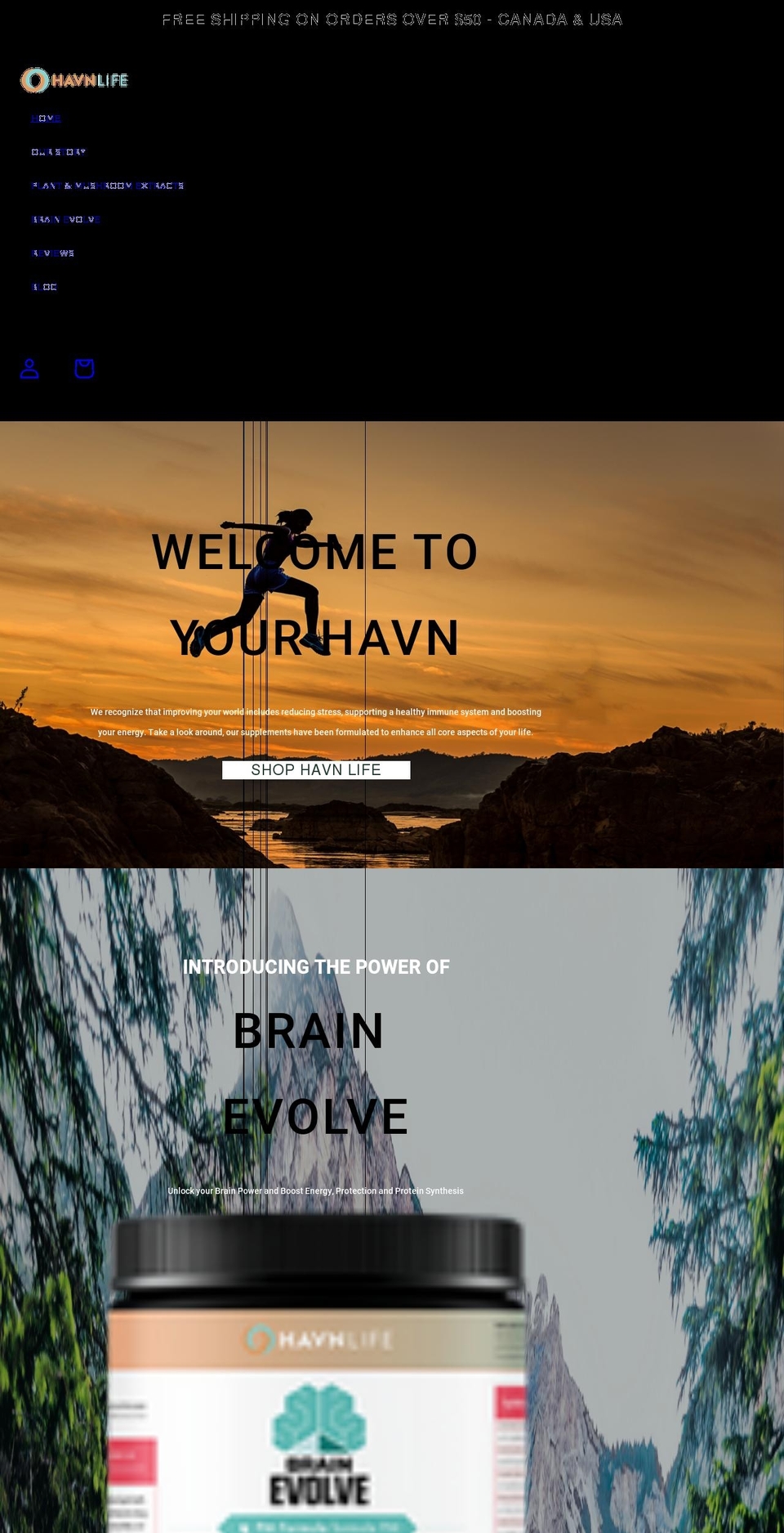yourhavnlife.com shopify website screenshot