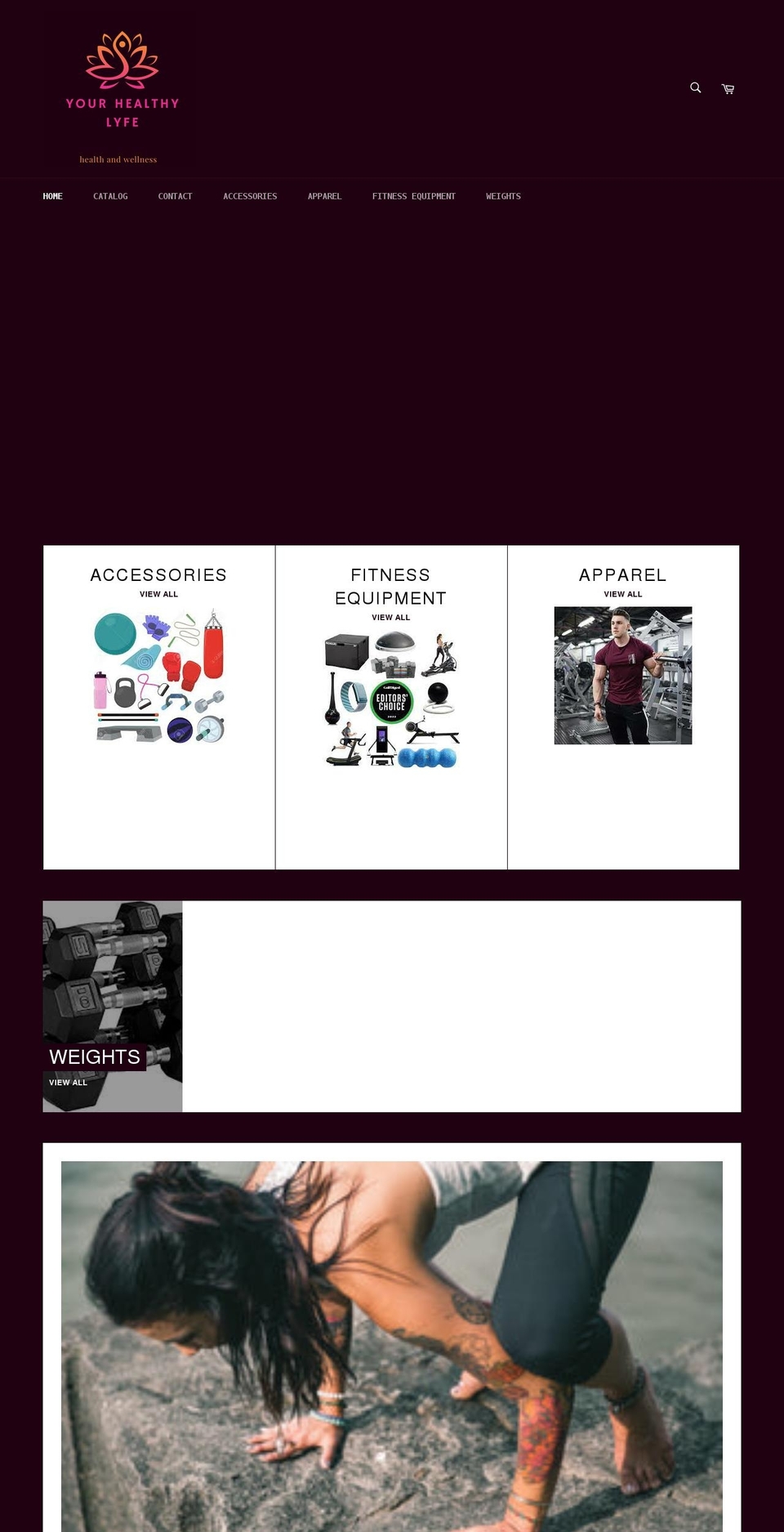 yourhealthylyfe.com shopify website screenshot