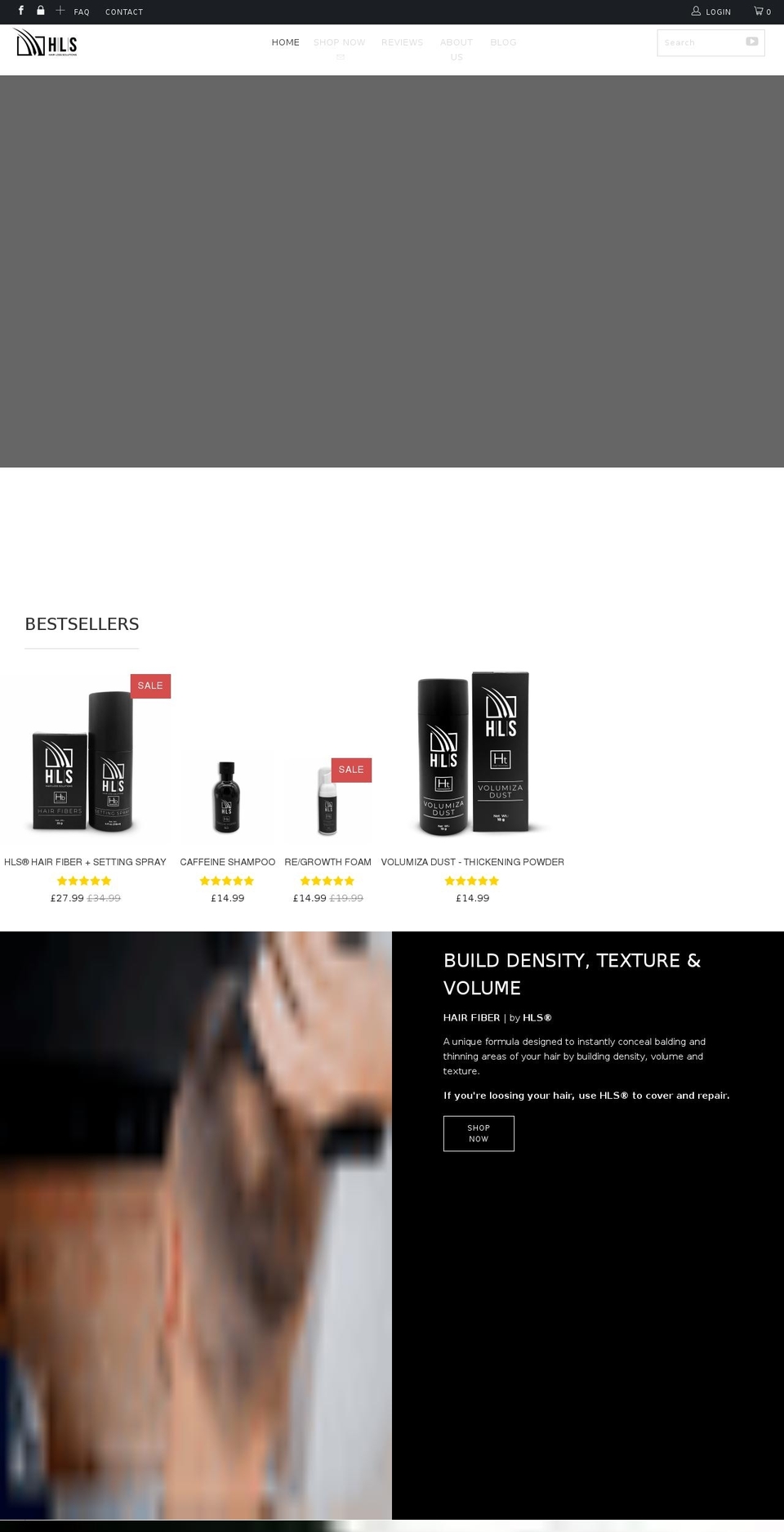 yourhls.co.uk shopify website screenshot