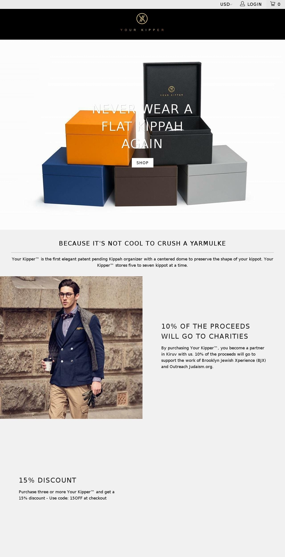 yourkipper.com — Shopify storefront screenshot