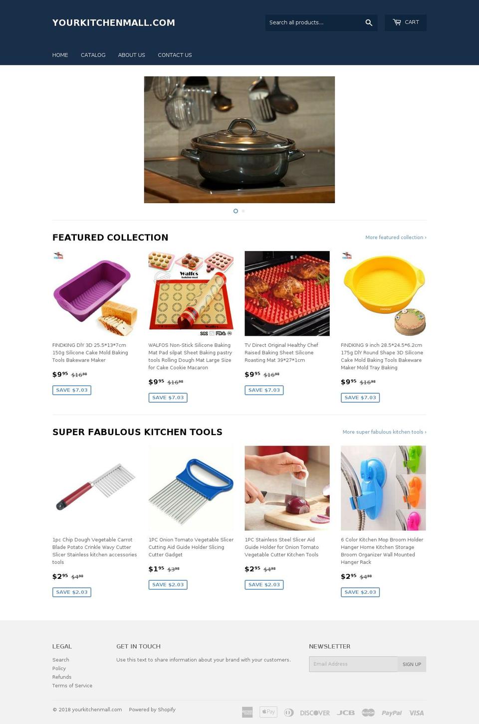 yourkitchenmall.com — Shopify storefront screenshot