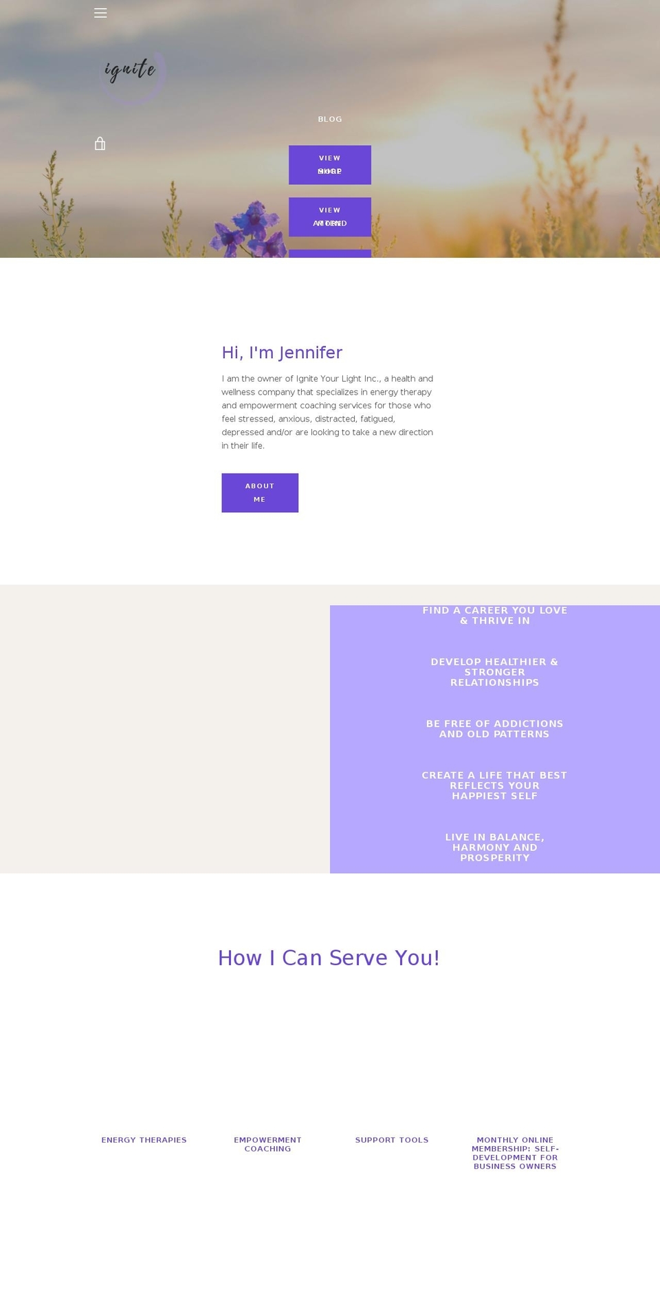 yourlightignite.com — Shopify storefront screenshot