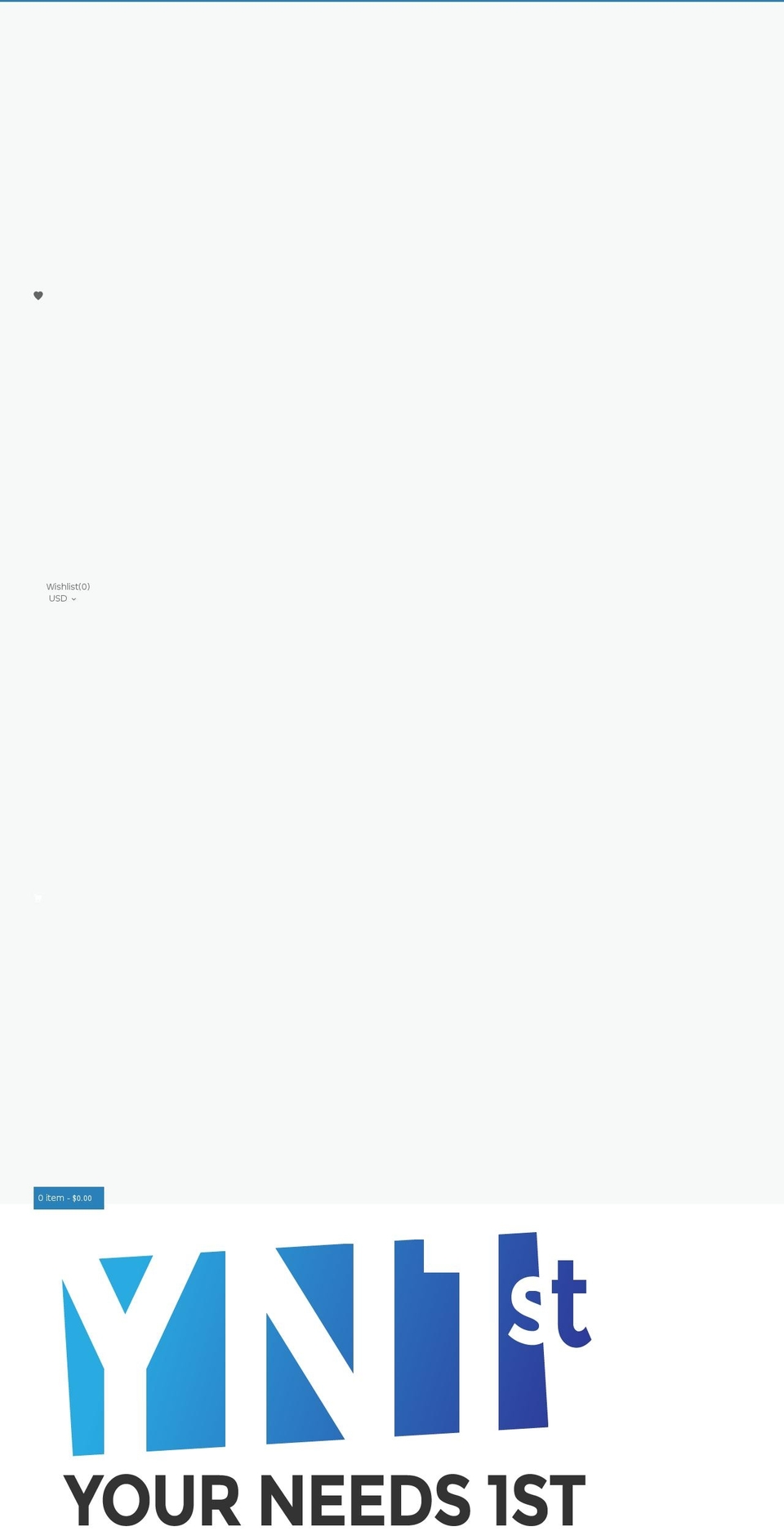 yourneeds1stllc.shop shopify website screenshot