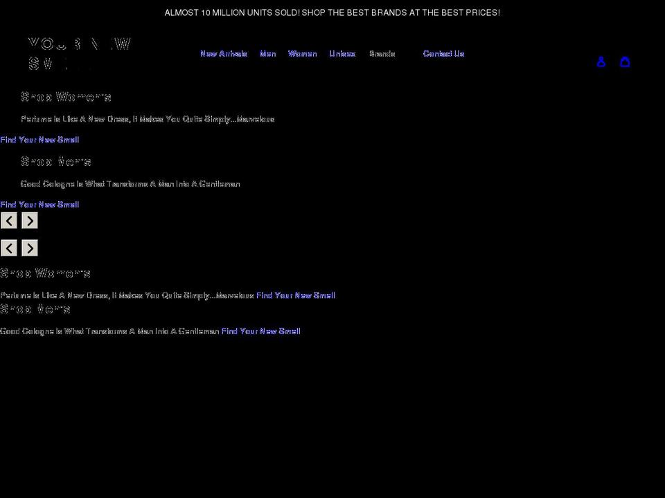 yournewsmell.com shopify website screenshot