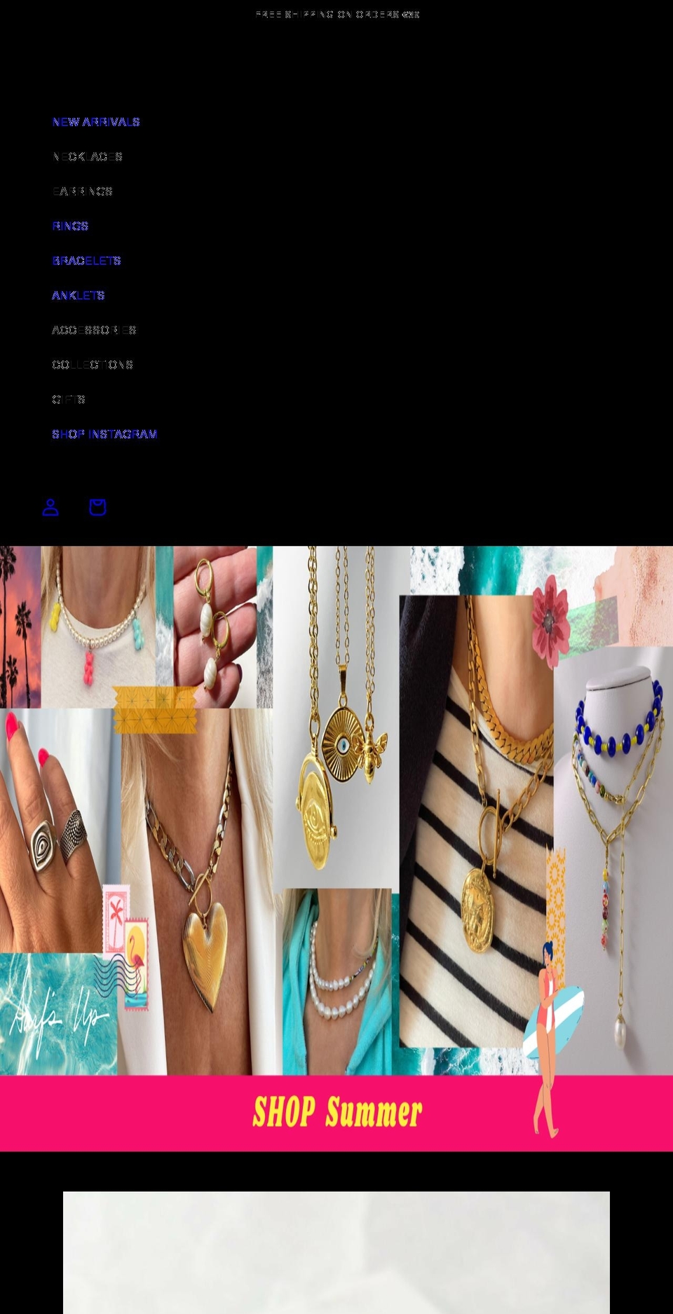 yourockjewels.com shopify website screenshot