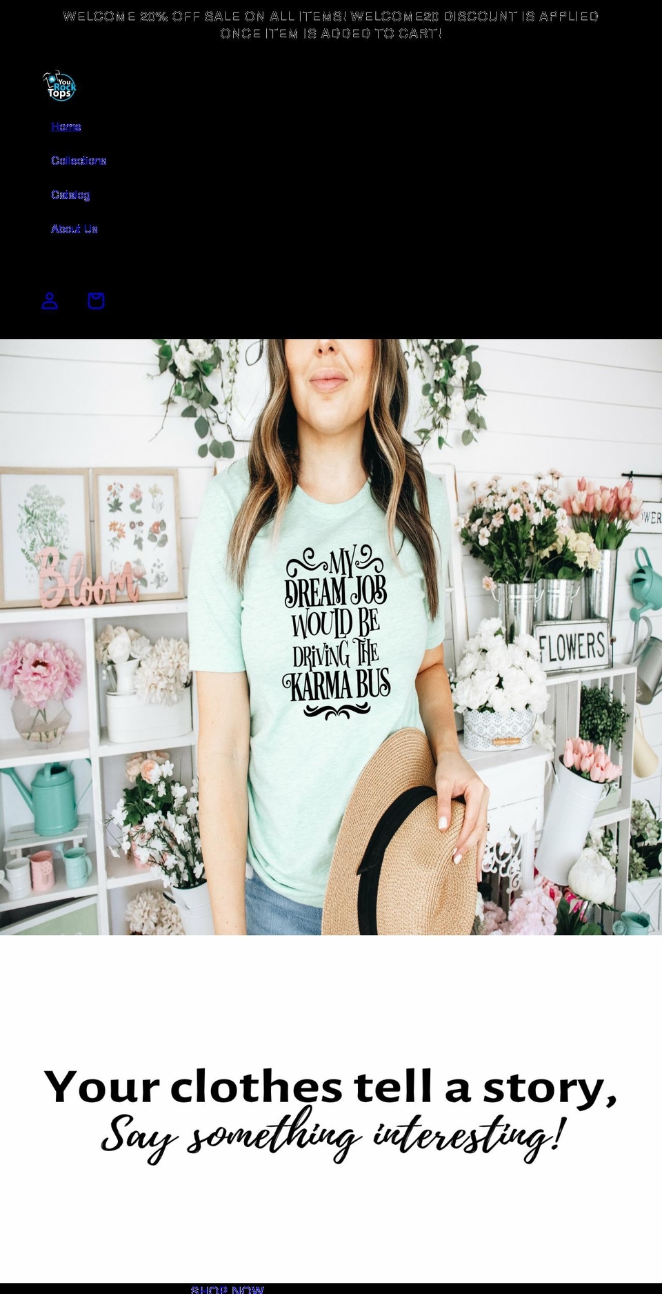 yourocktops.com shopify website screenshot