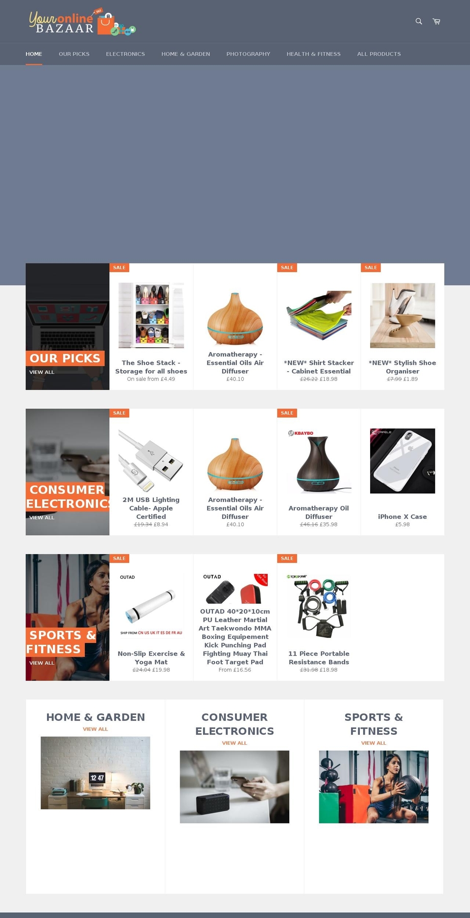 youronlinebazaar.com — Shopify storefront screenshot