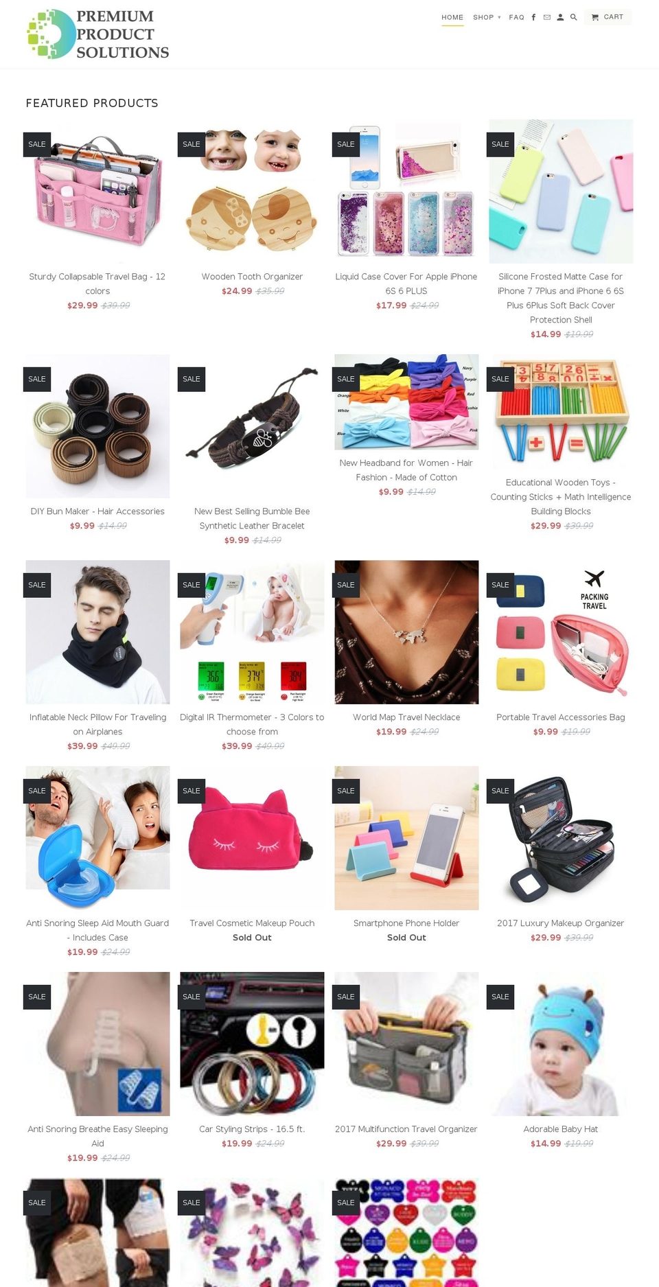 yourpremiumproductsolutions.net shopify website screenshot