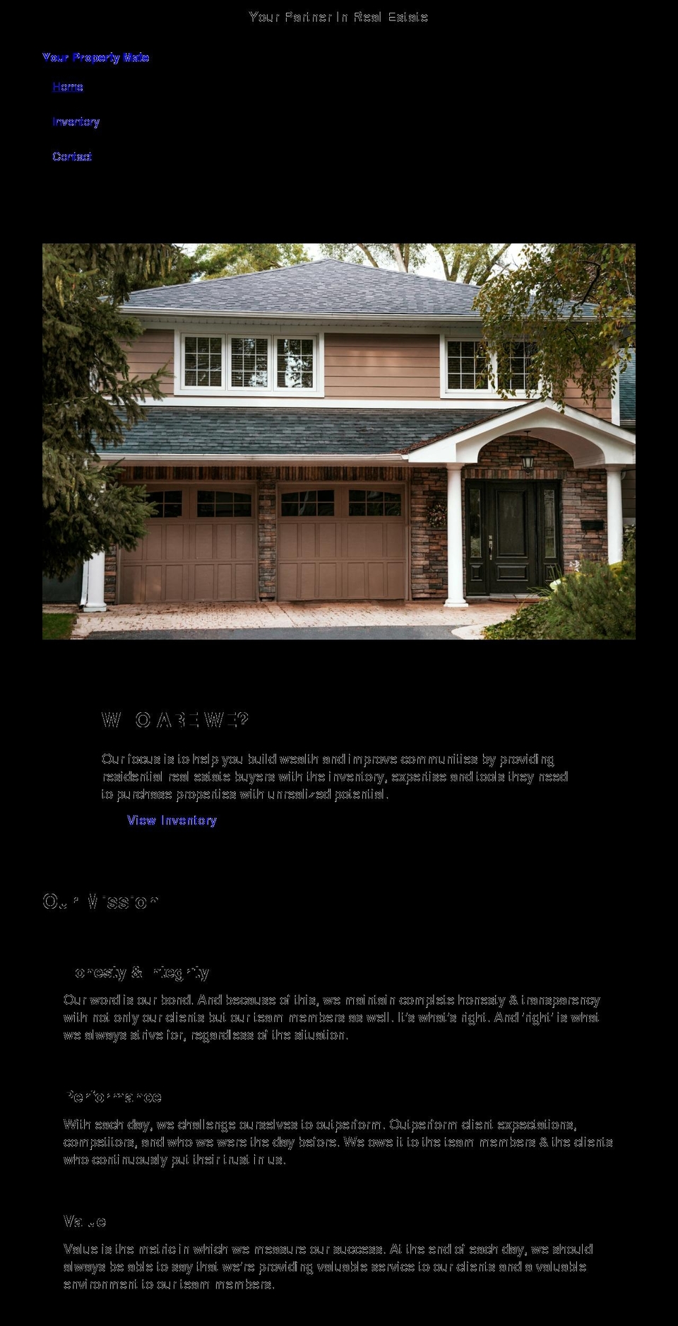 yourpropertymate.com shopify website screenshot