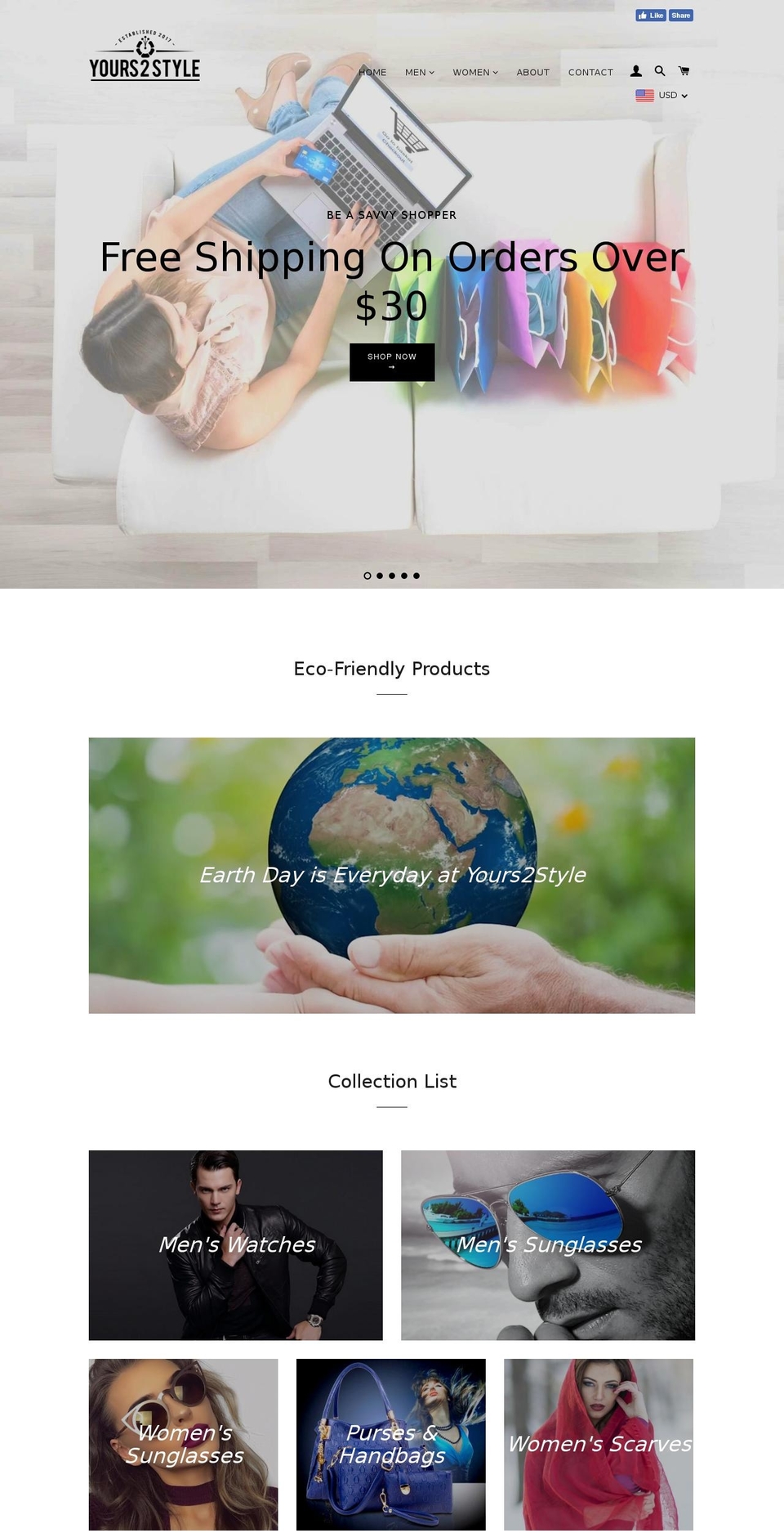 yours2style.com — Shopify storefront screenshot