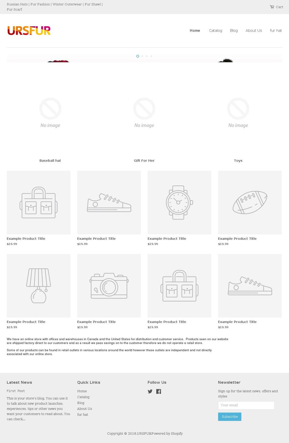 yoursfur.com — Shopify storefront screenshot