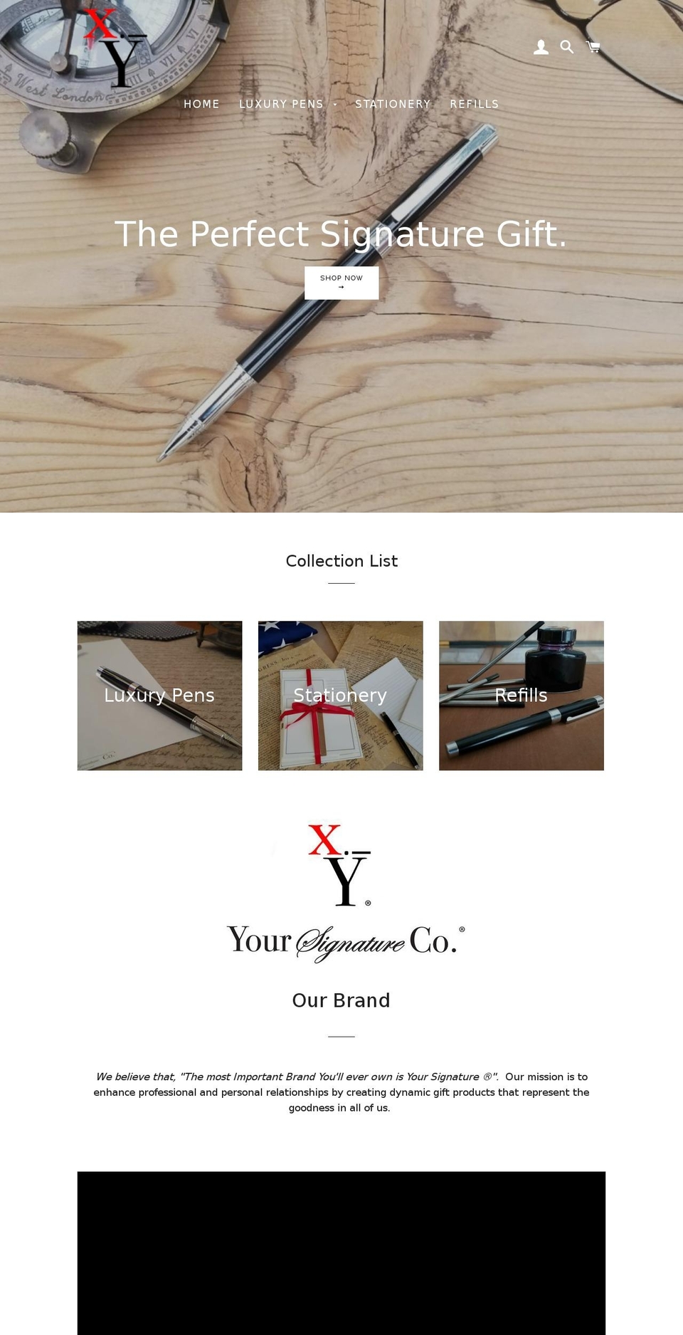 yoursignatureco.com shopify website screenshot