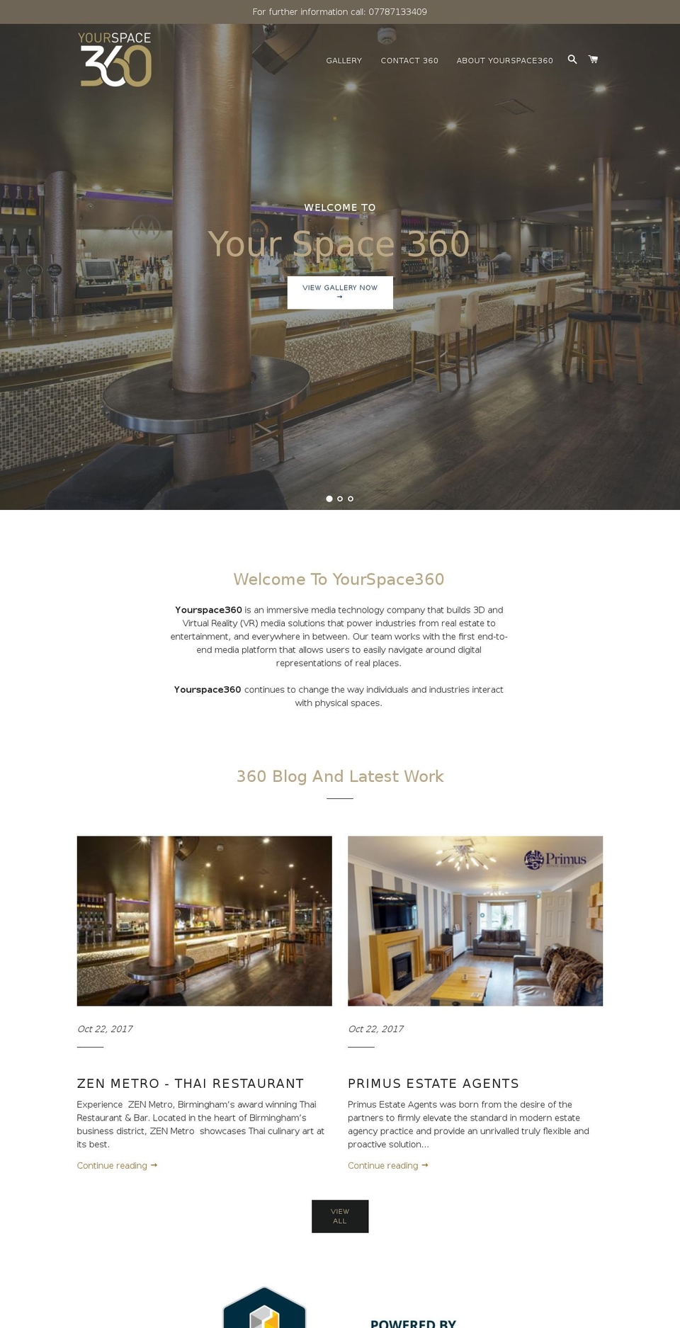 yourspace360.com shopify website screenshot