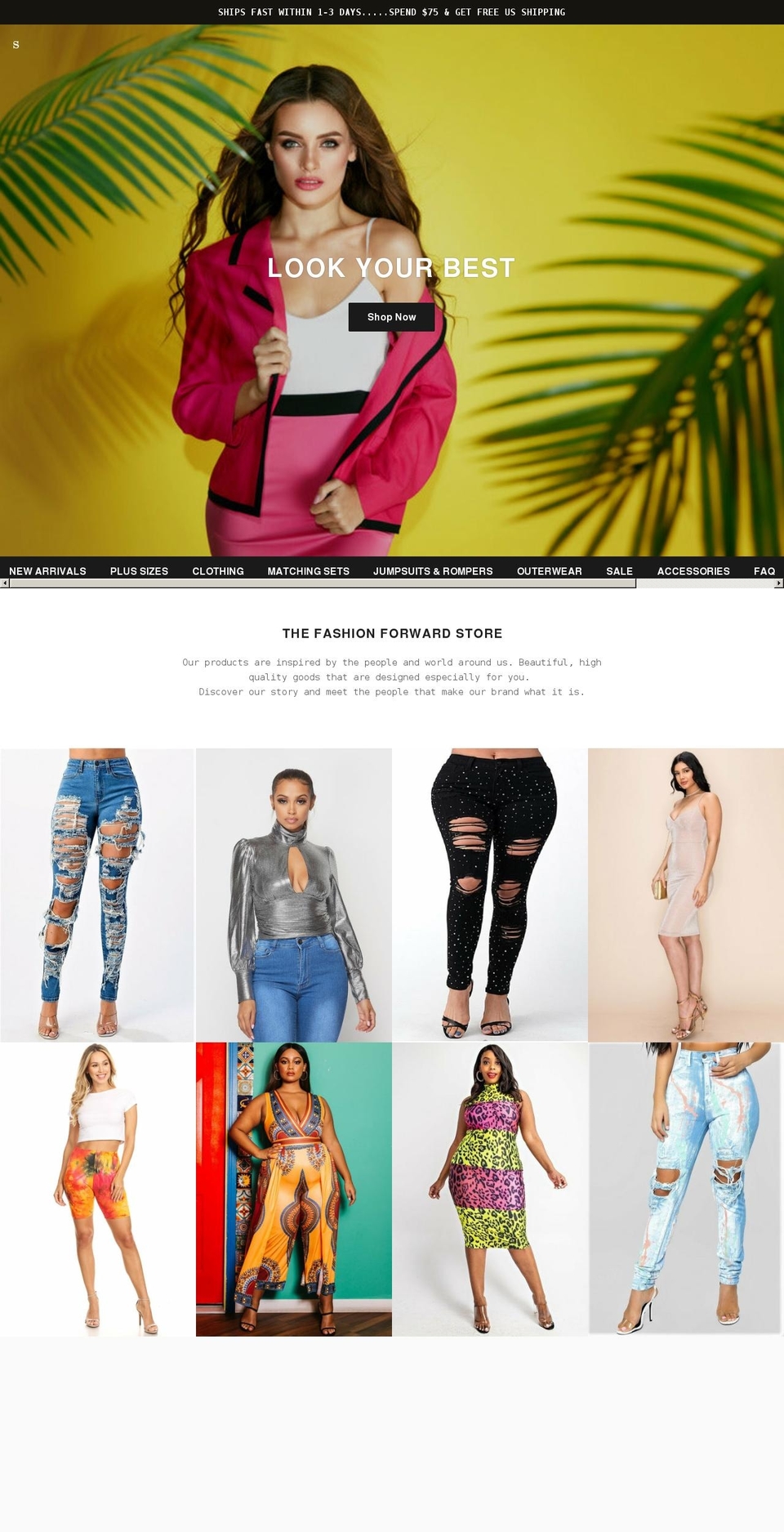 yourstyleclothing.com shopify website screenshot