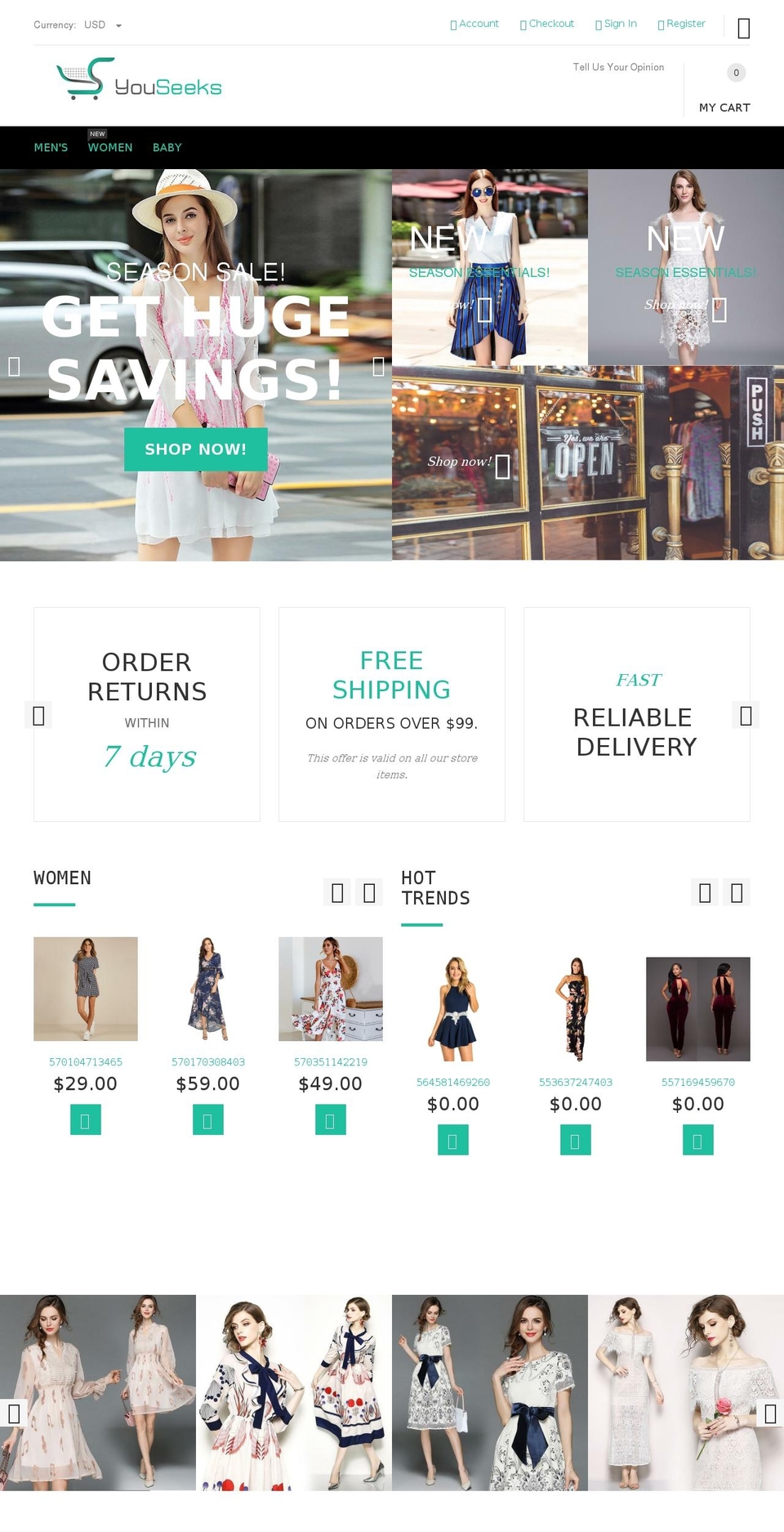 yourstore-v2-1-5 Shopify theme site example youseeks.com