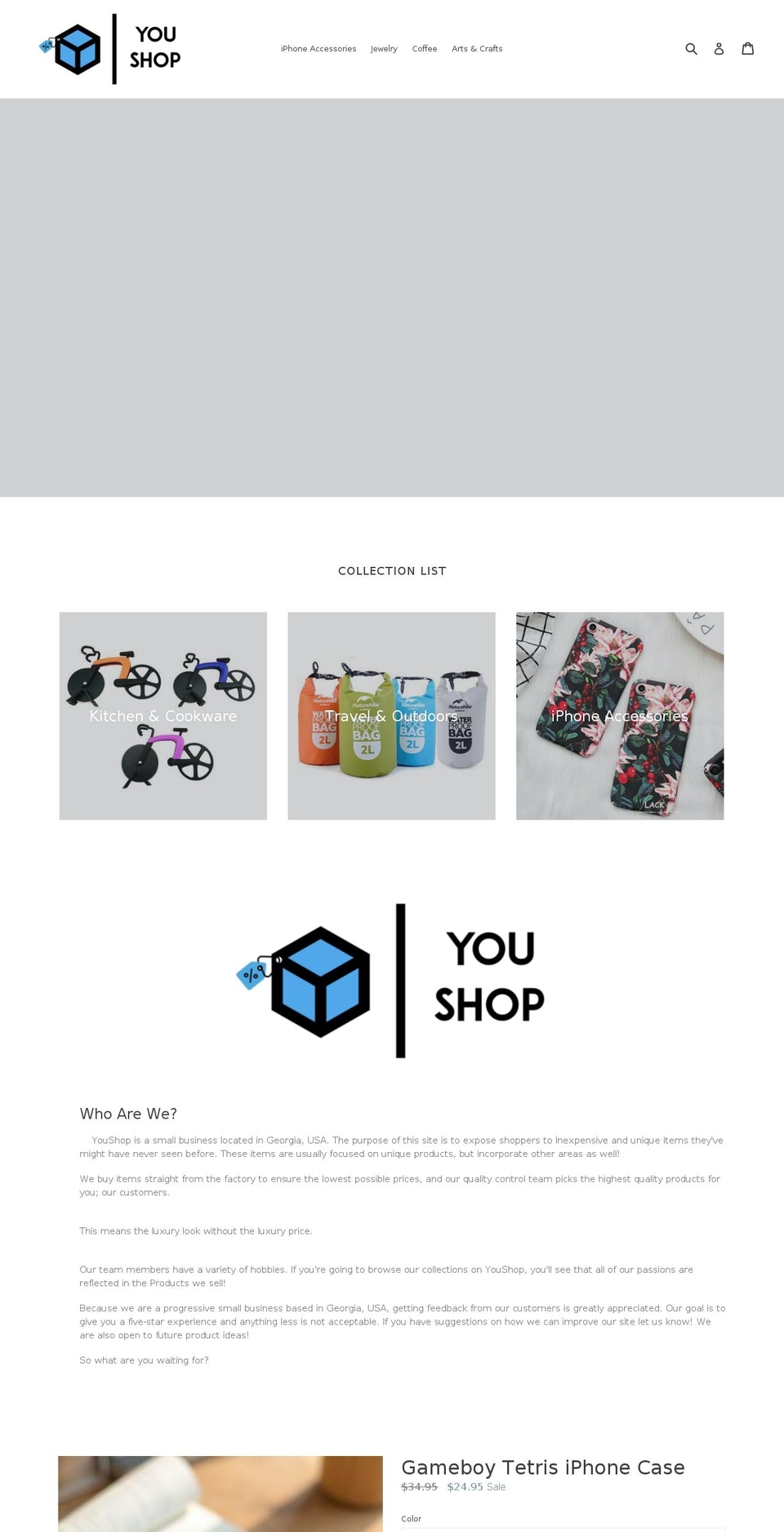 youshop.store shopify website screenshot