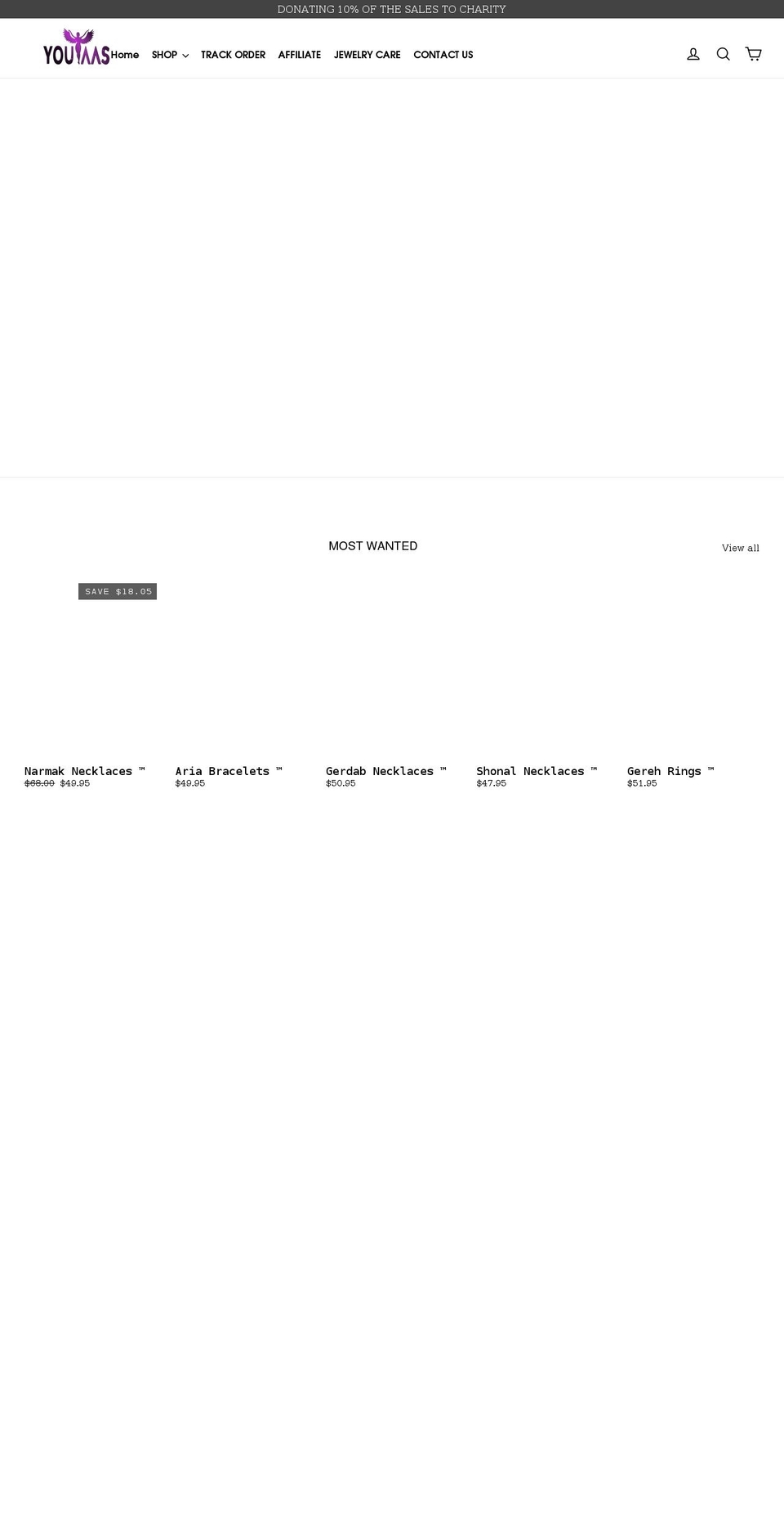 youtaas.com shopify website screenshot