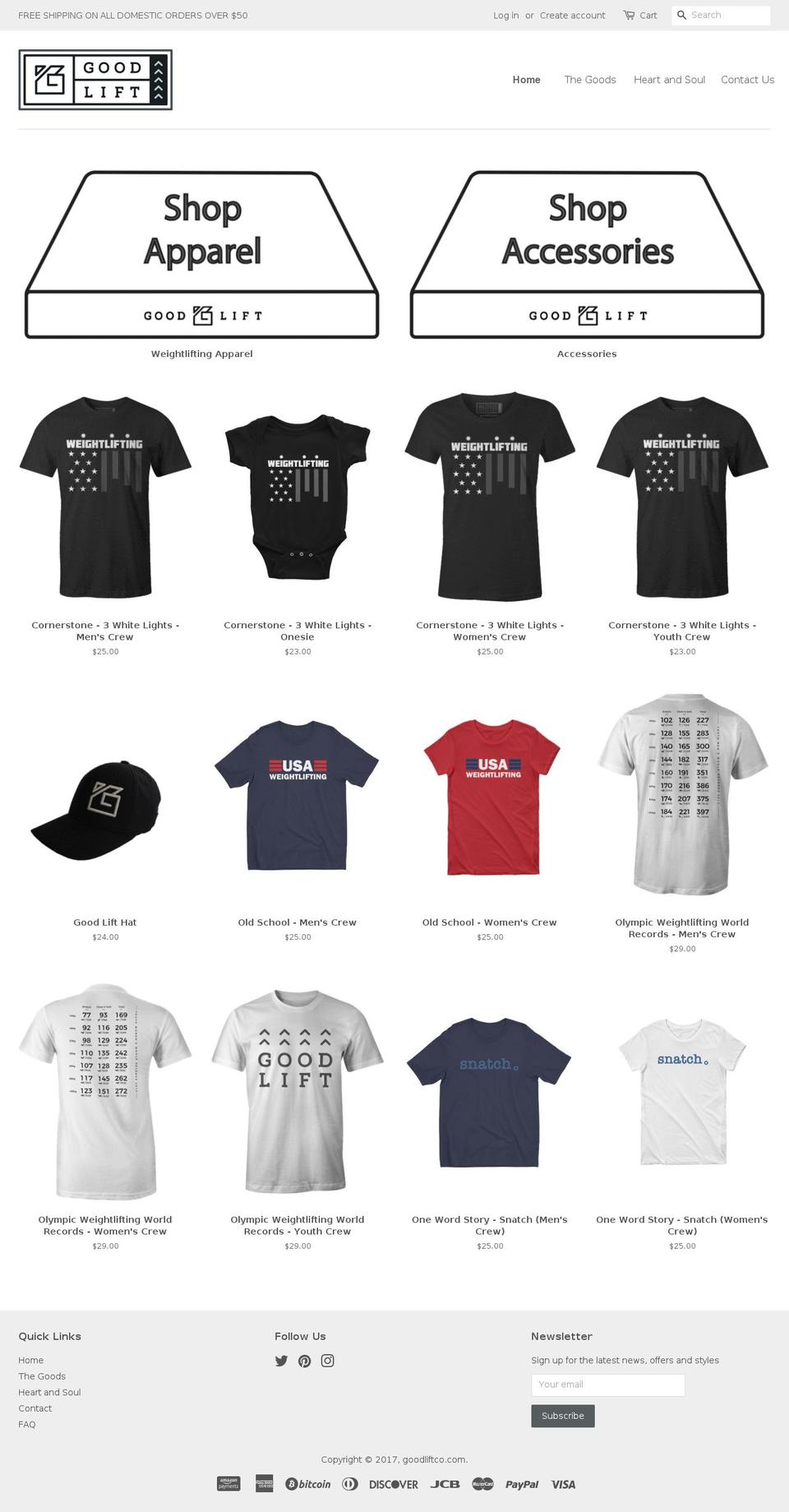 youthweightlifting.com shopify website screenshot