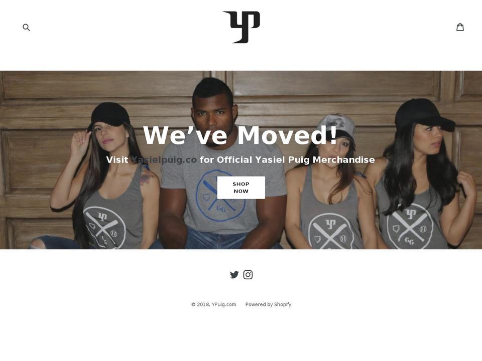 ypuig.com — Shopify storefront screenshot