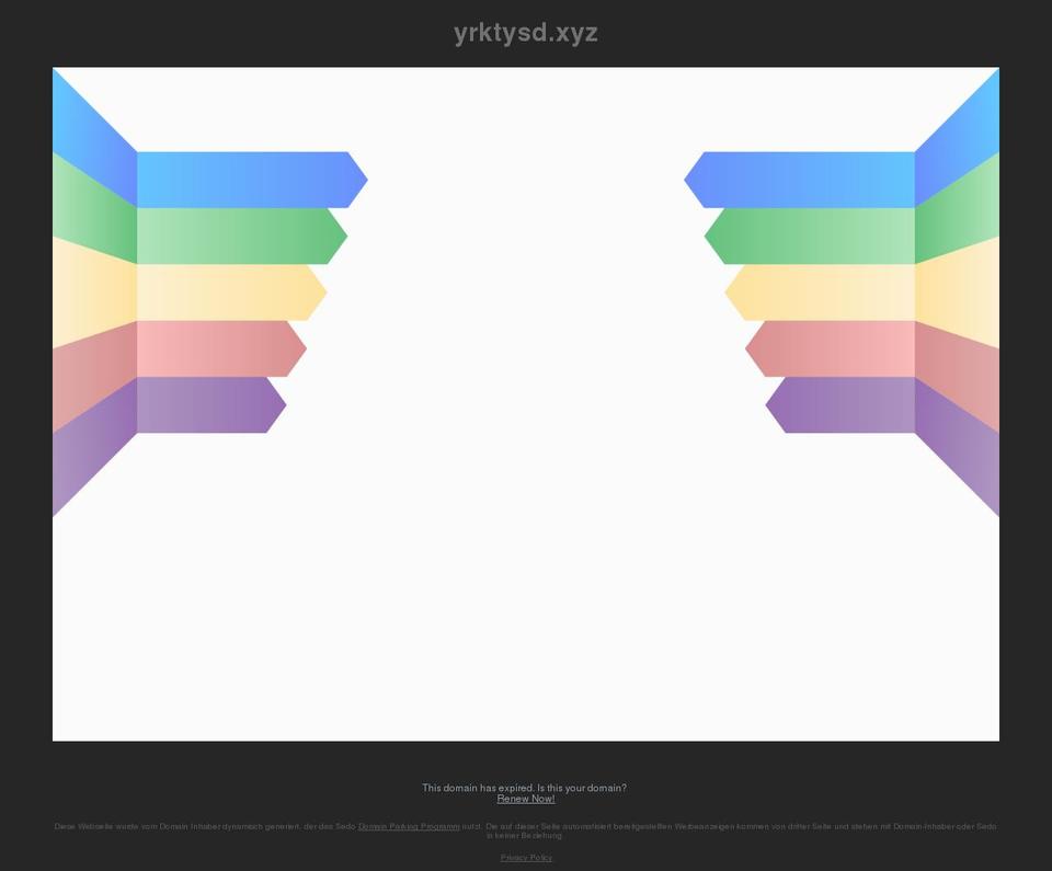 yrktysd.xyz shopify website screenshot