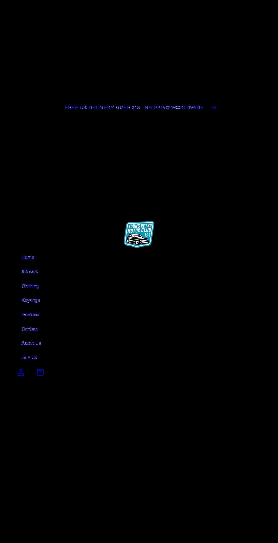 yrmc.co.uk shopify website screenshot