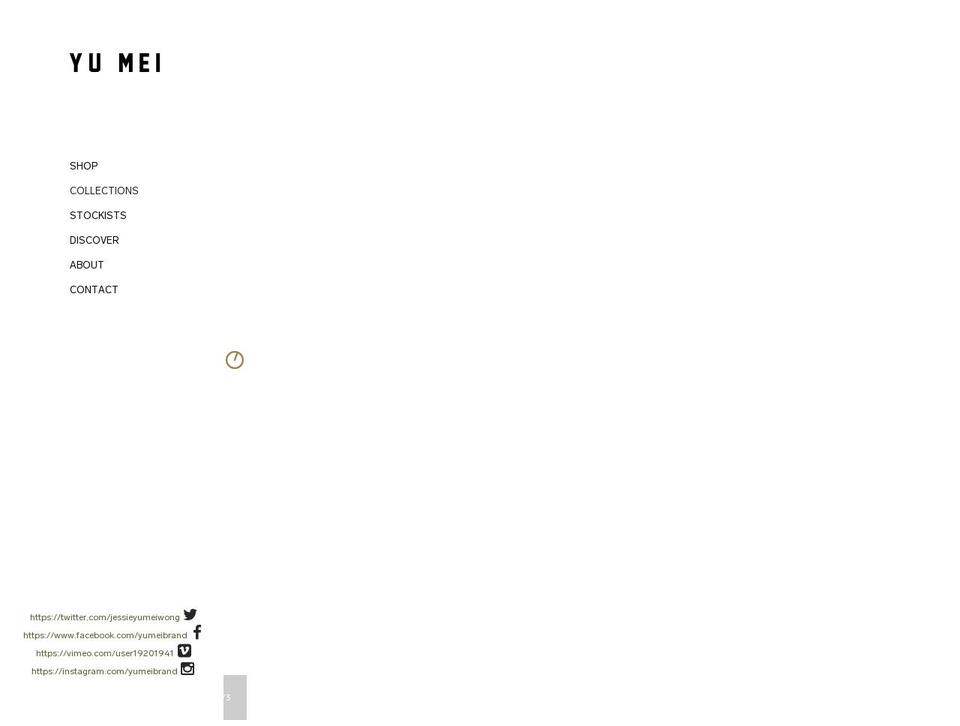 yumeistore.com shopify website screenshot