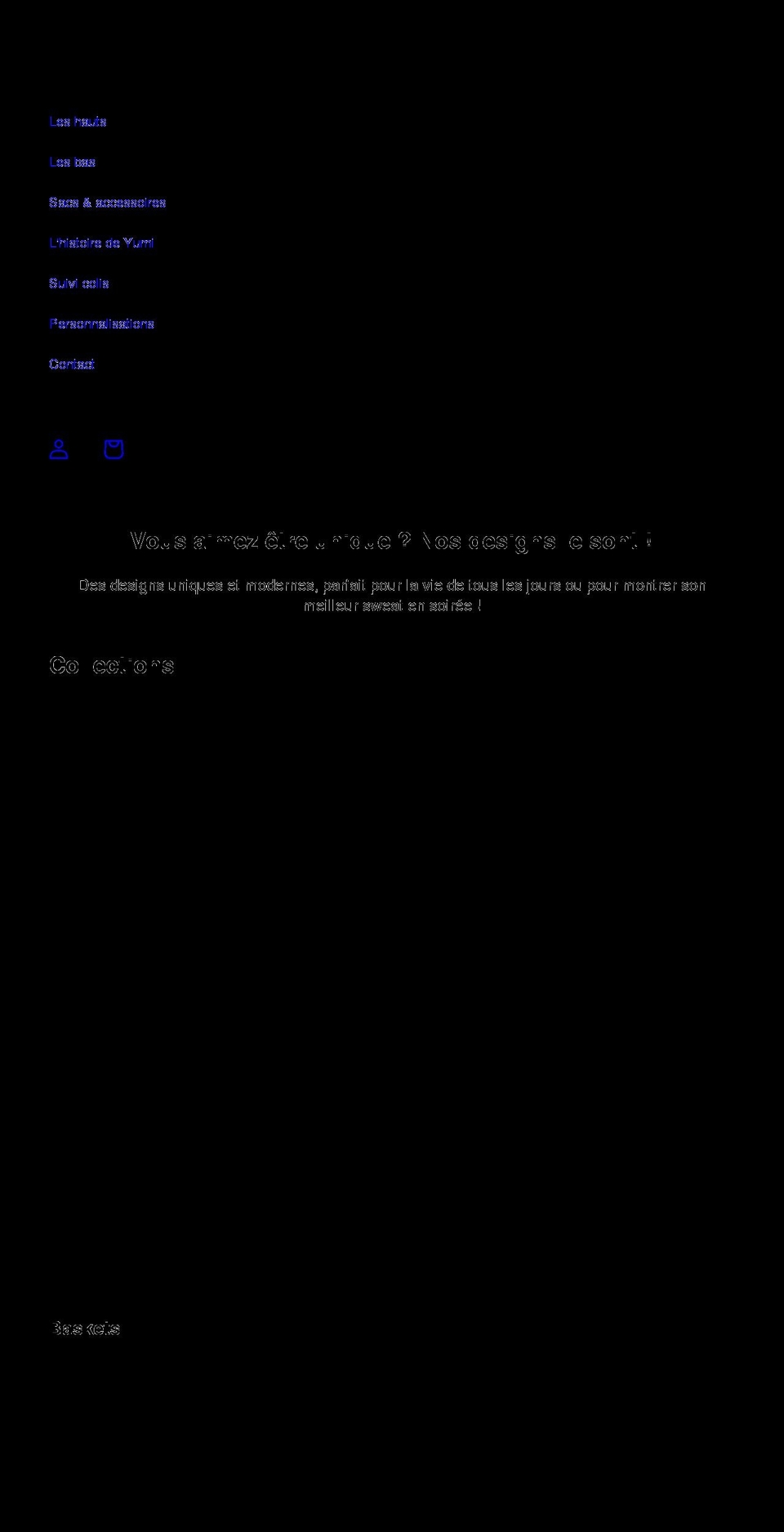 yumi-store.com shopify website screenshot